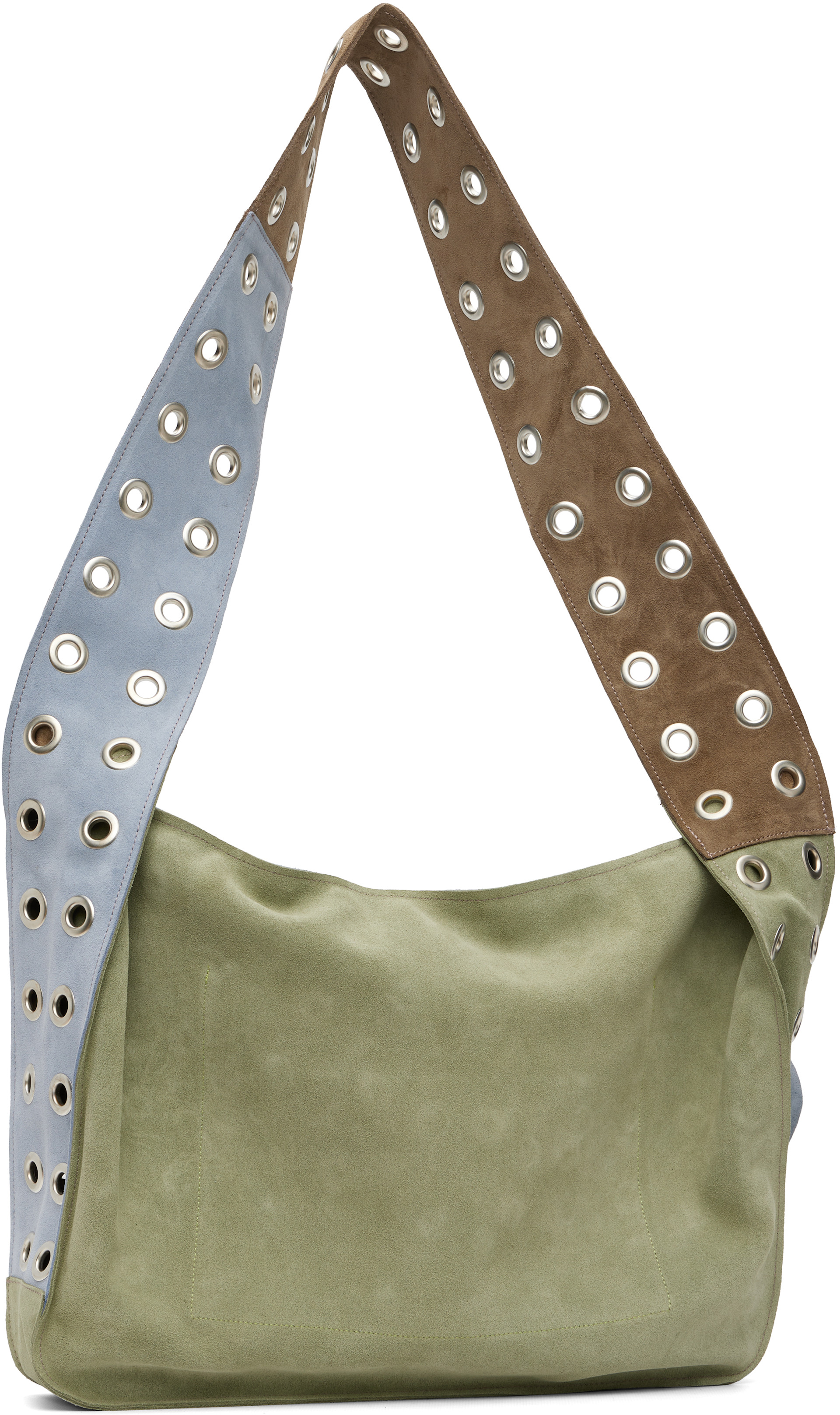 SC103 - Sac messager Record bleu et brun