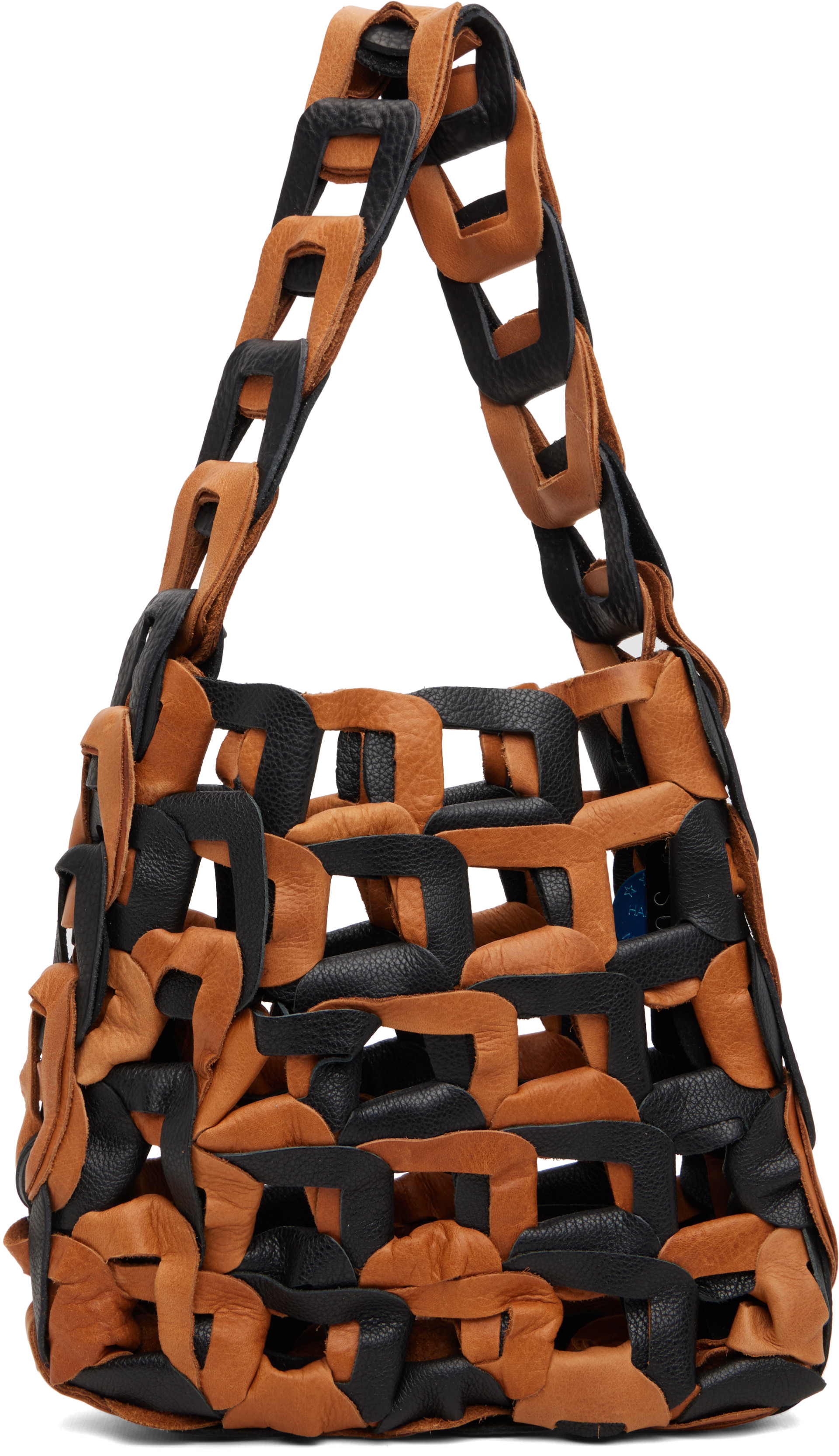 SC103 - Sac Links noir et brun clair
