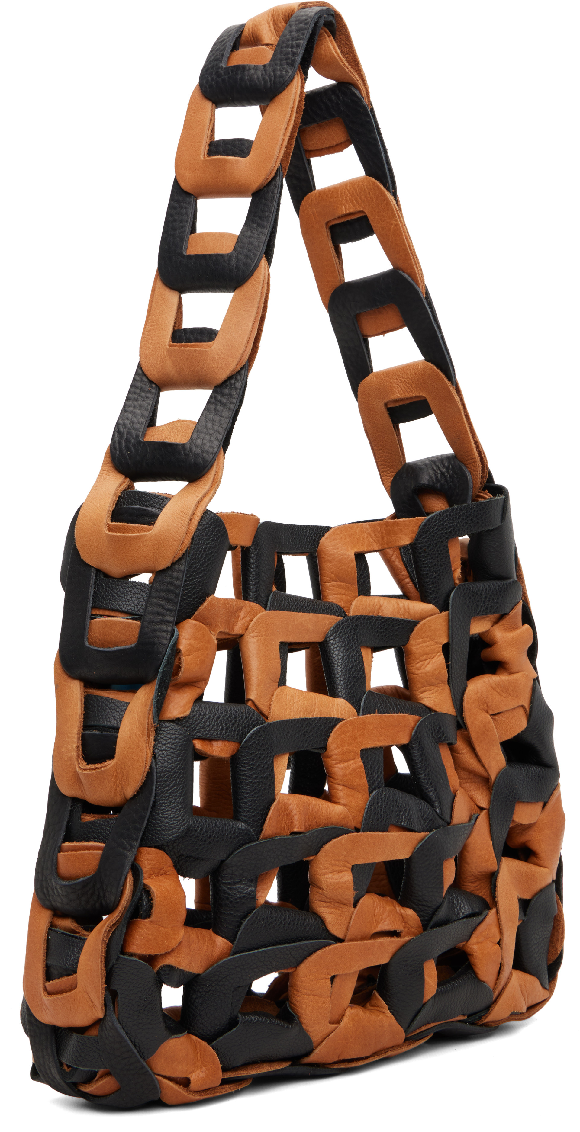 SC103 - Sac Links noir et brun clair