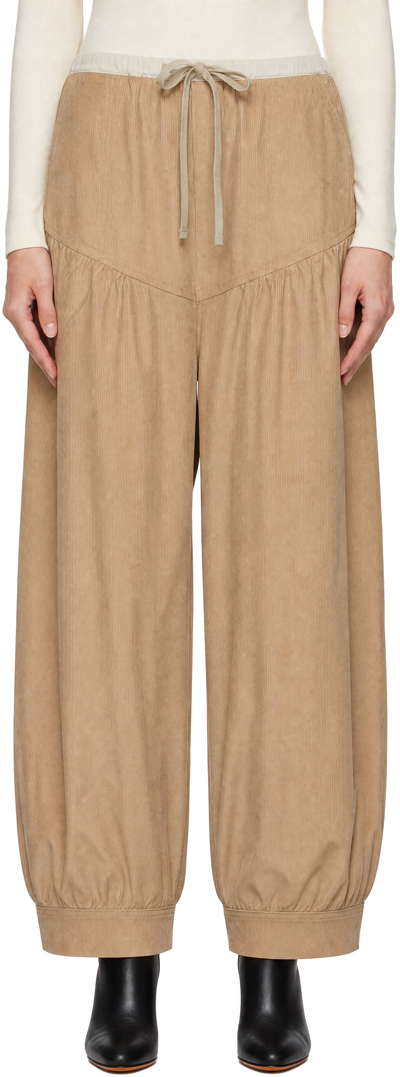 SC103 - Tan Crescent Trousers