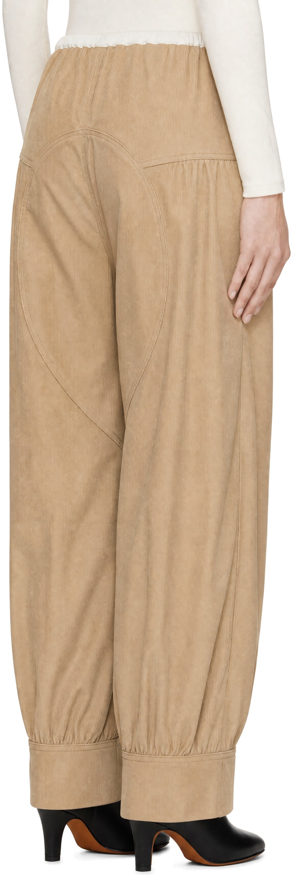 SC103 - Tan Crescent Trousers