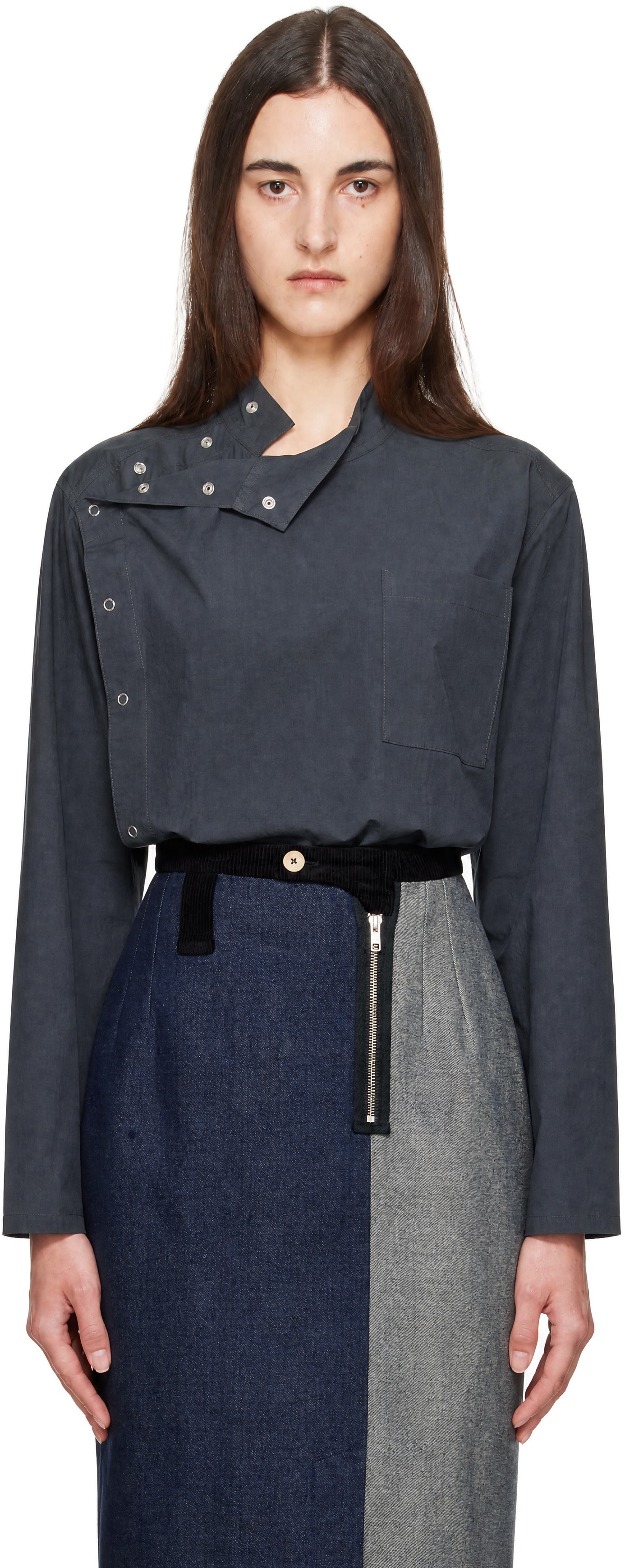 SC103 - Gray Oath Blouse