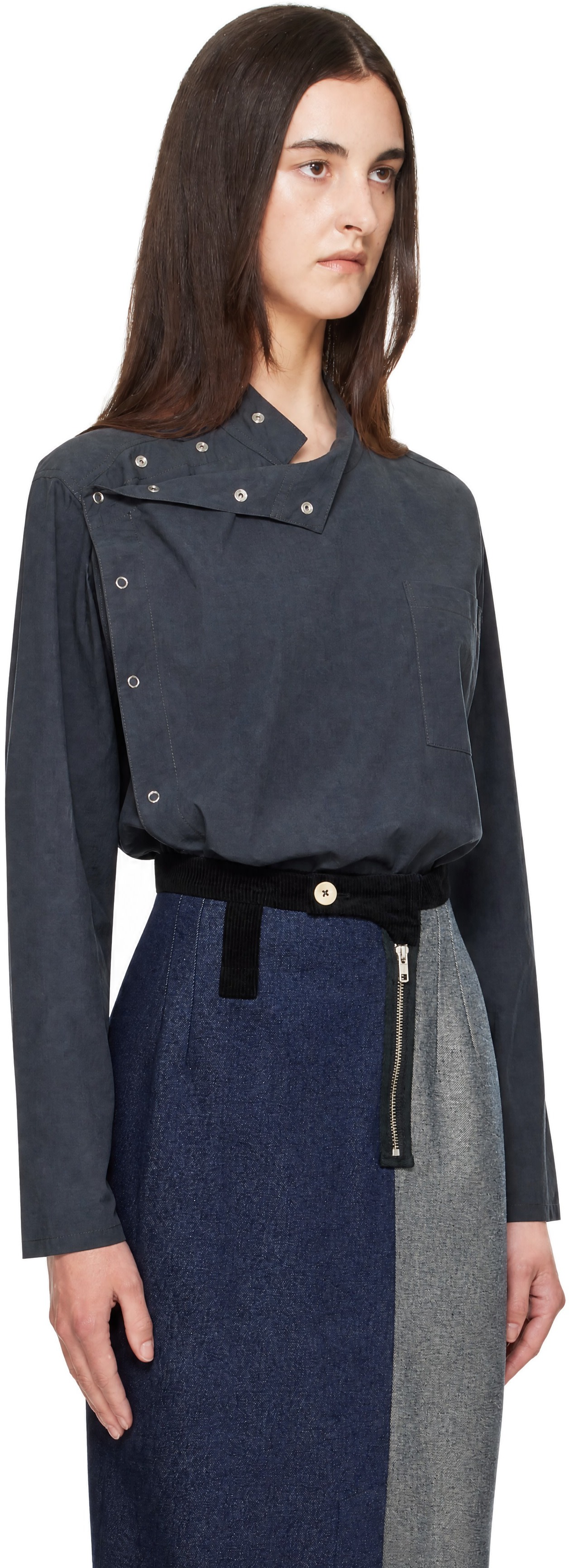 SC103 - Gray Oath Blouse