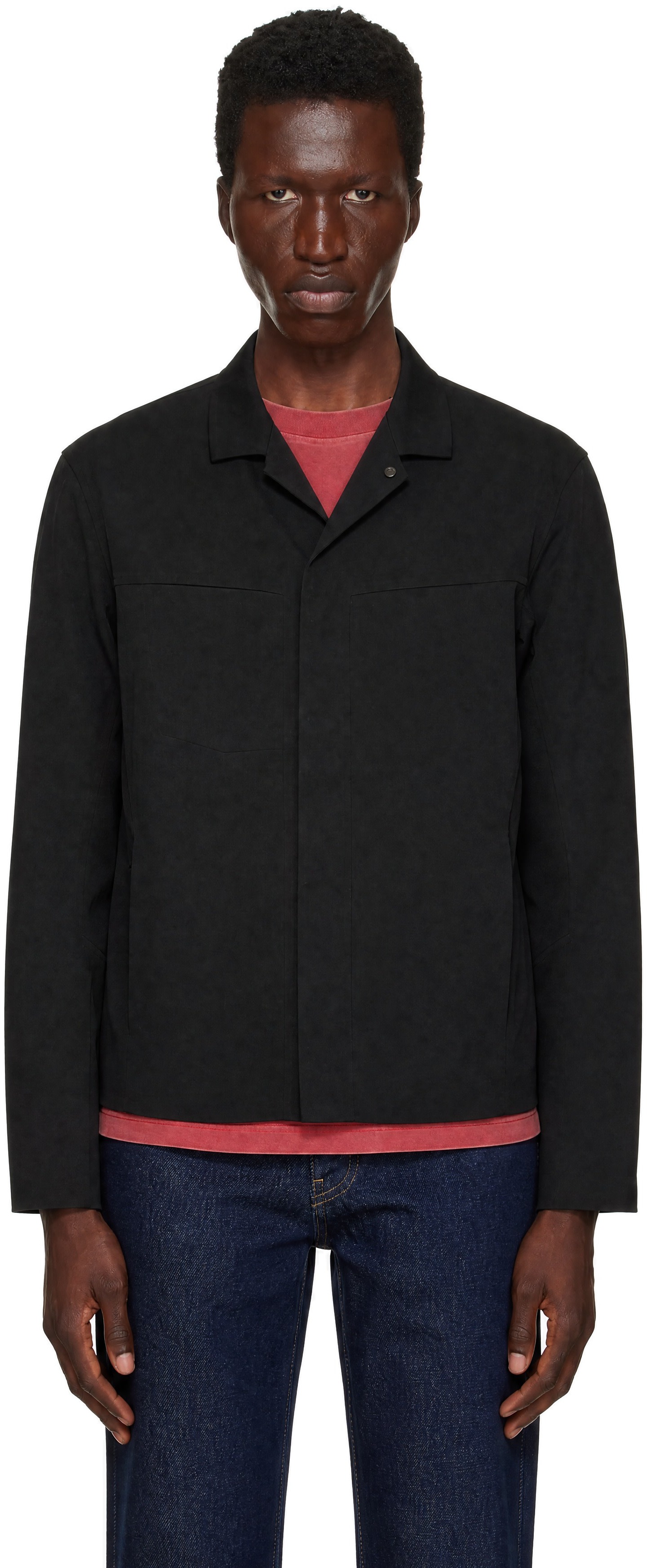 Veilance - Black Voronoi Wool Jacket