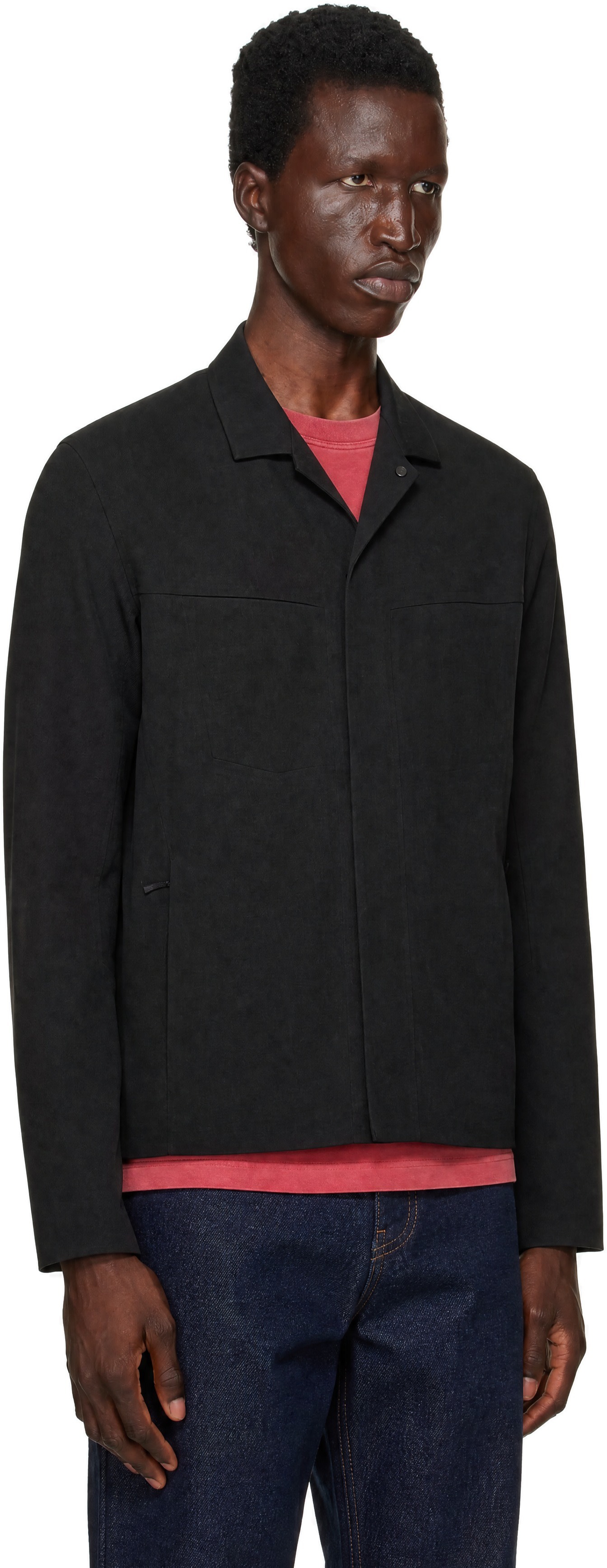Veilance - Black Voronoi Wool Jacket