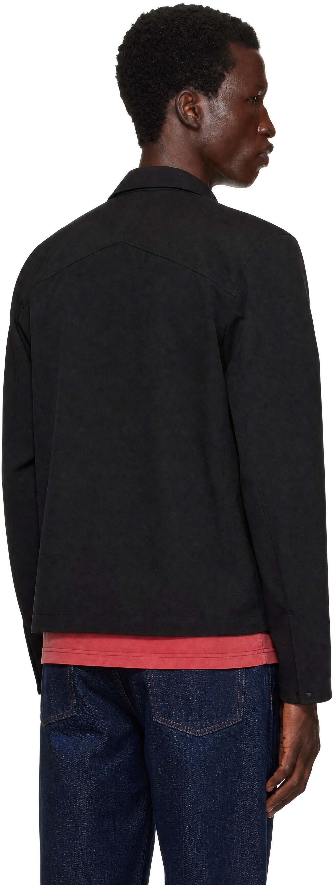 Veilance - Black Voronoi Wool Jacket