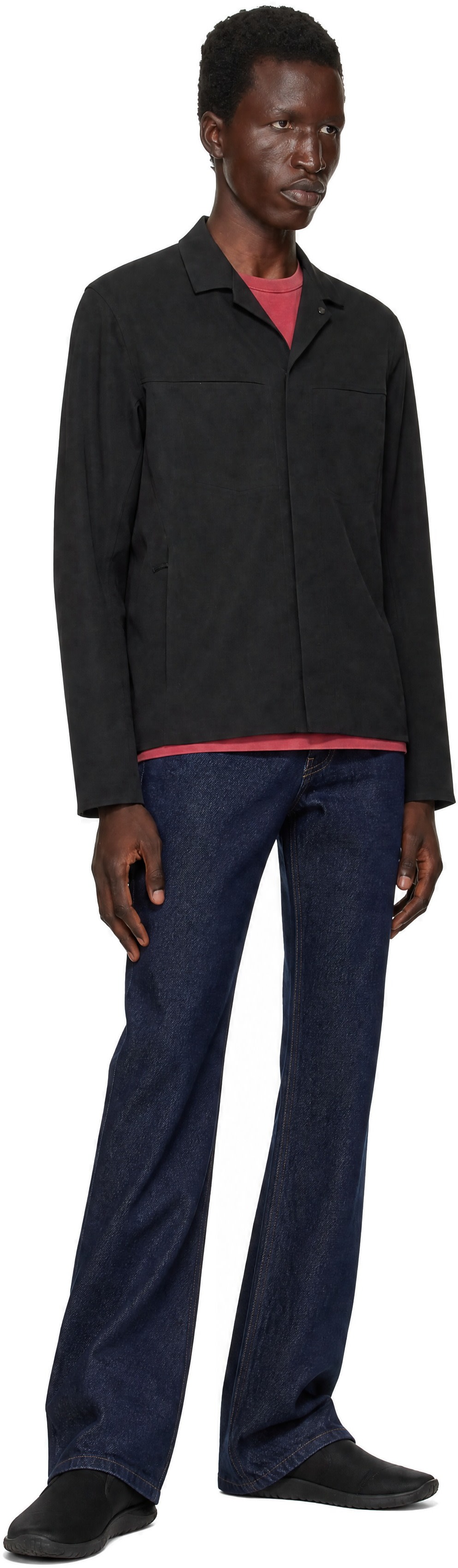 Veilance - Black Voronoi Wool Jacket