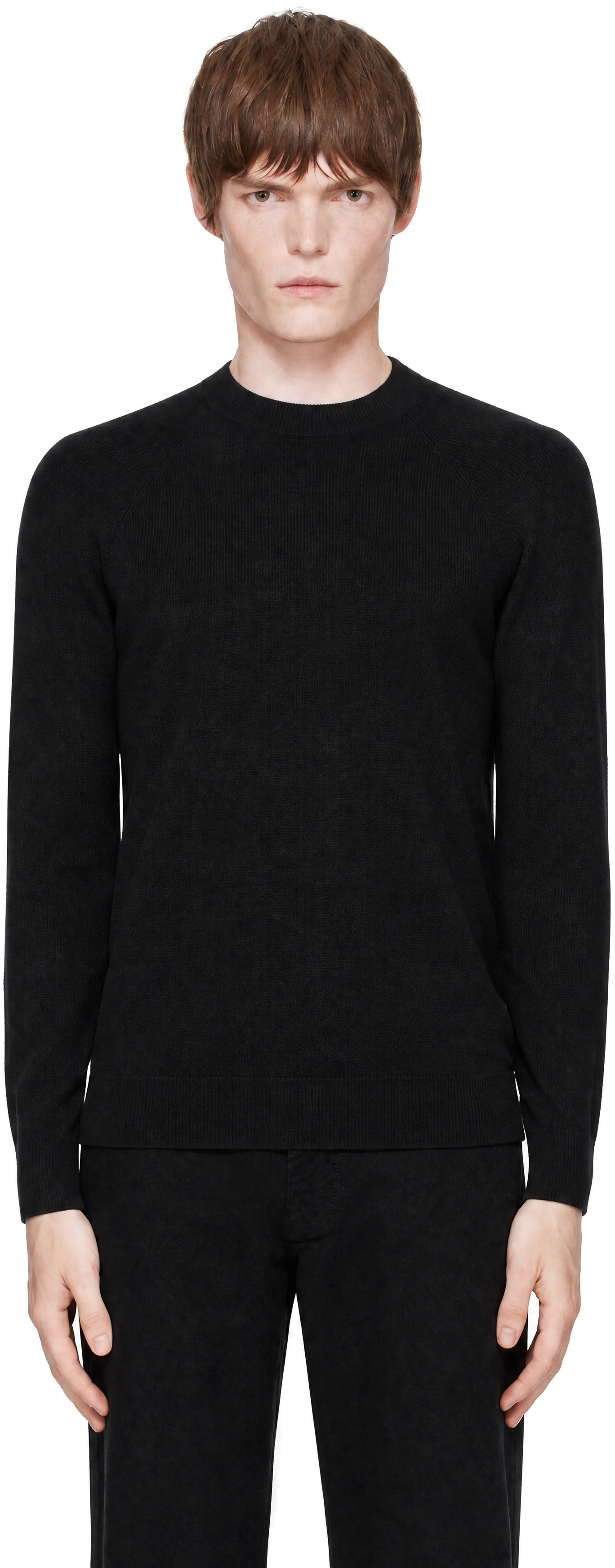 Veilance - Pull de couche intermédiaire Conic noir en laine