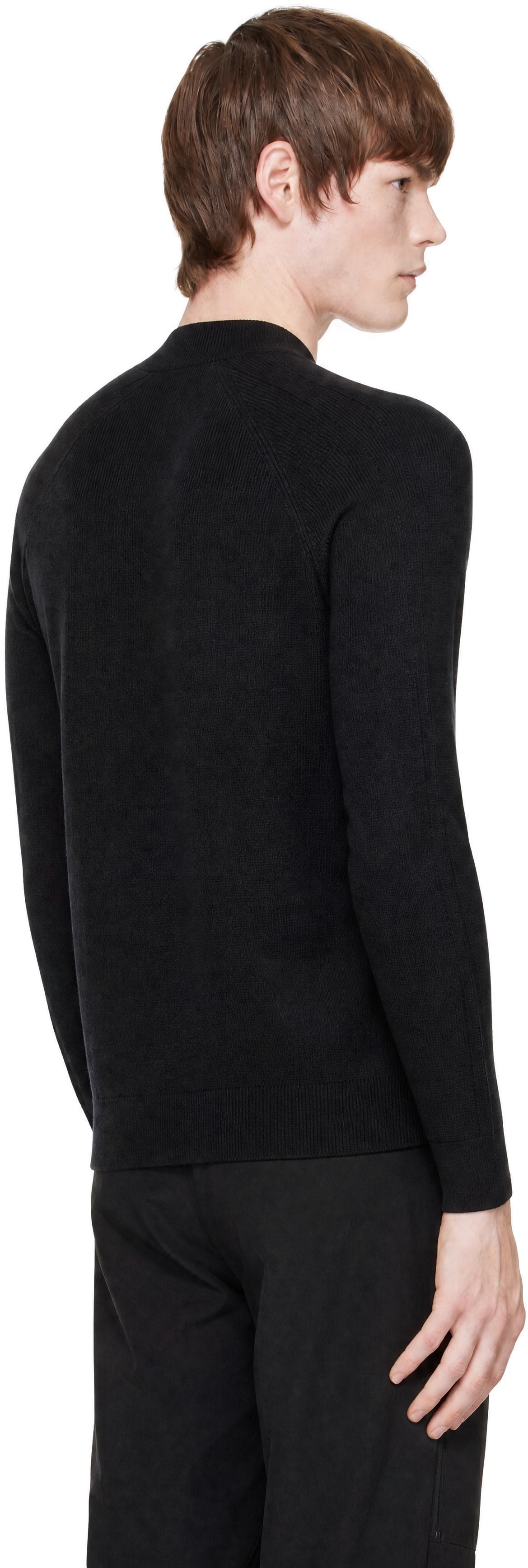 Veilance - Black Conic Wool Midlayer Sweater