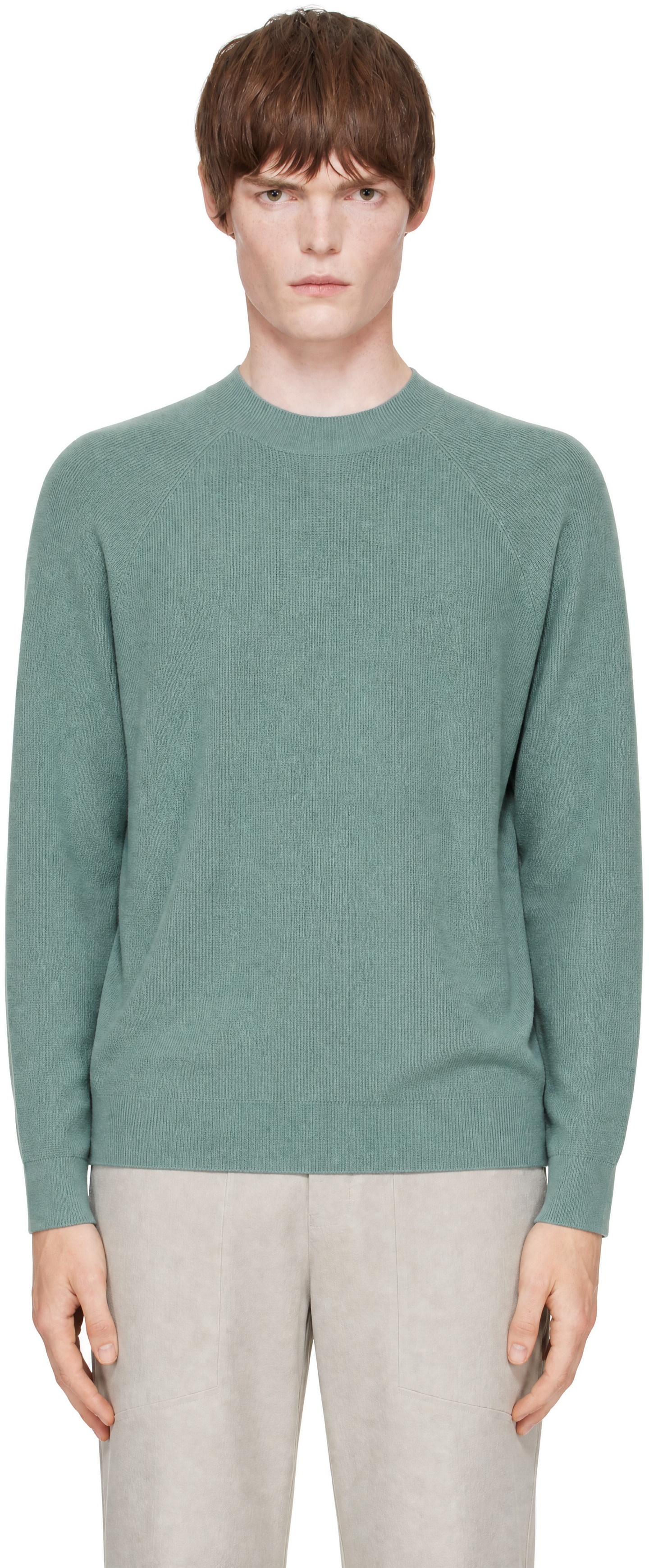 Veilance - Green Conic Wool Midlayer Sweater