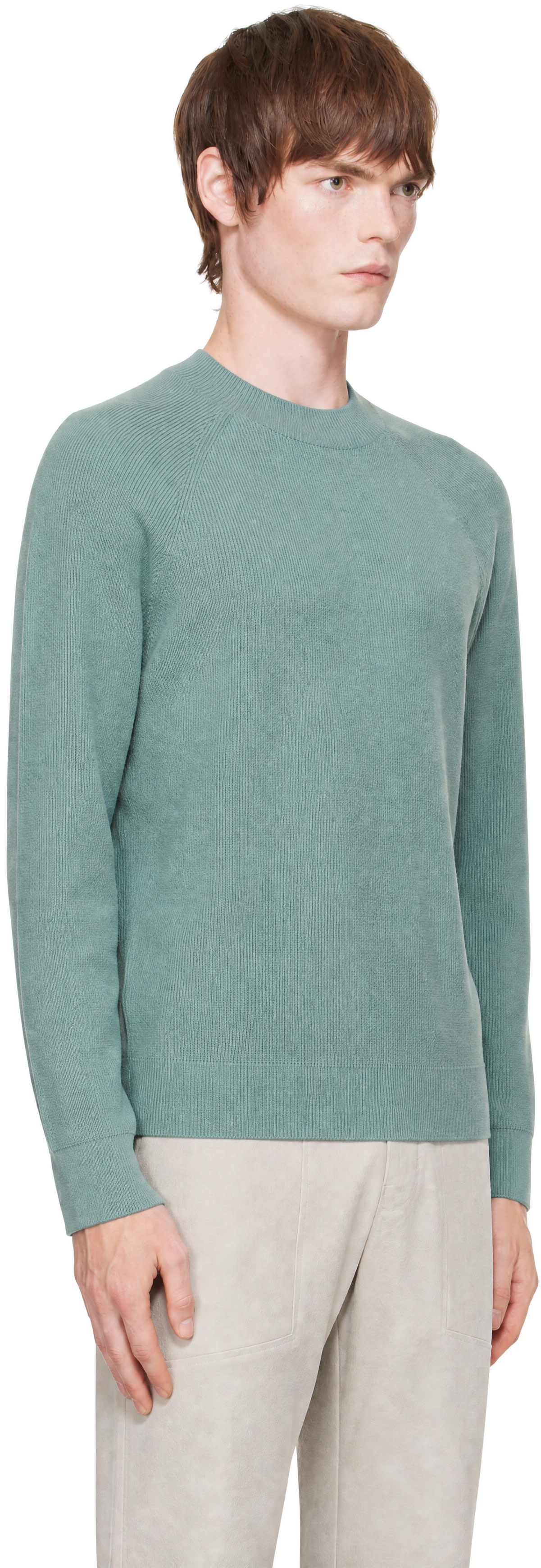 Veilance - Green Conic Wool Midlayer Sweater