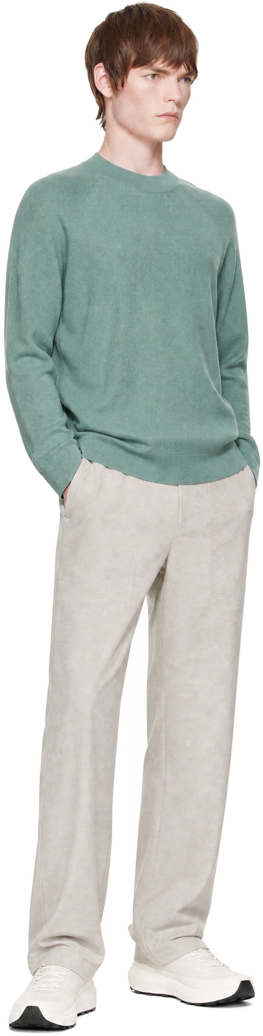 Veilance - Green Conic Wool Midlayer Sweater
