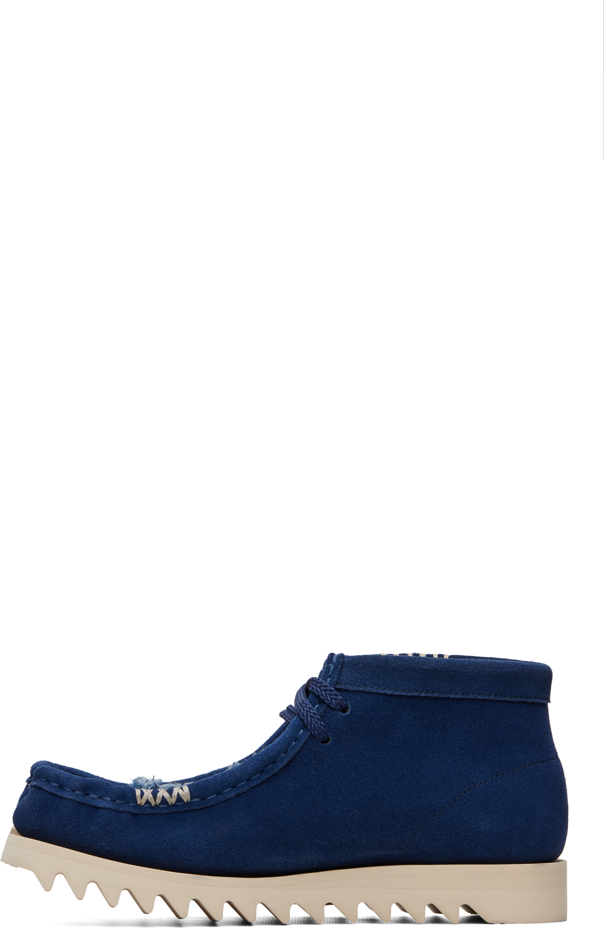 BAPE - Blue MANHUNT TABI Desert Boots