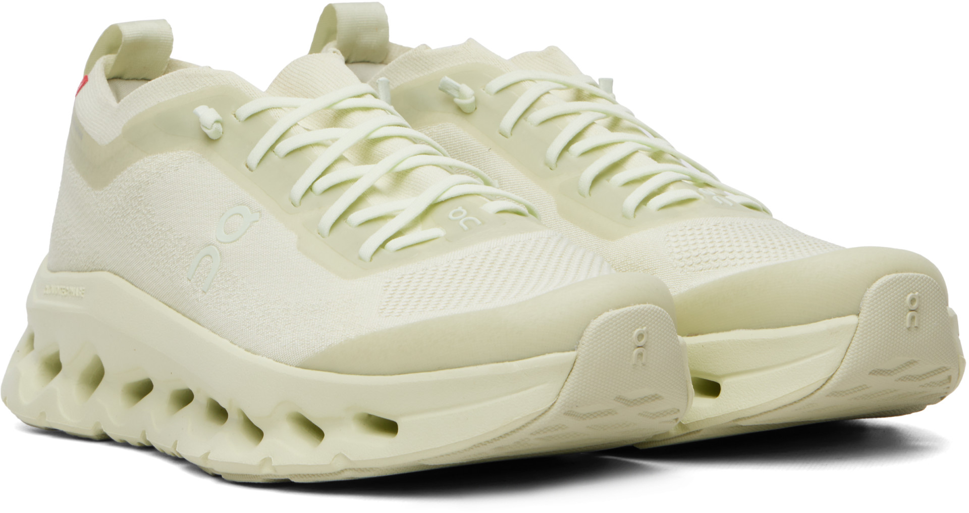 On - Yellow Cloudtilt Moon Sneakers