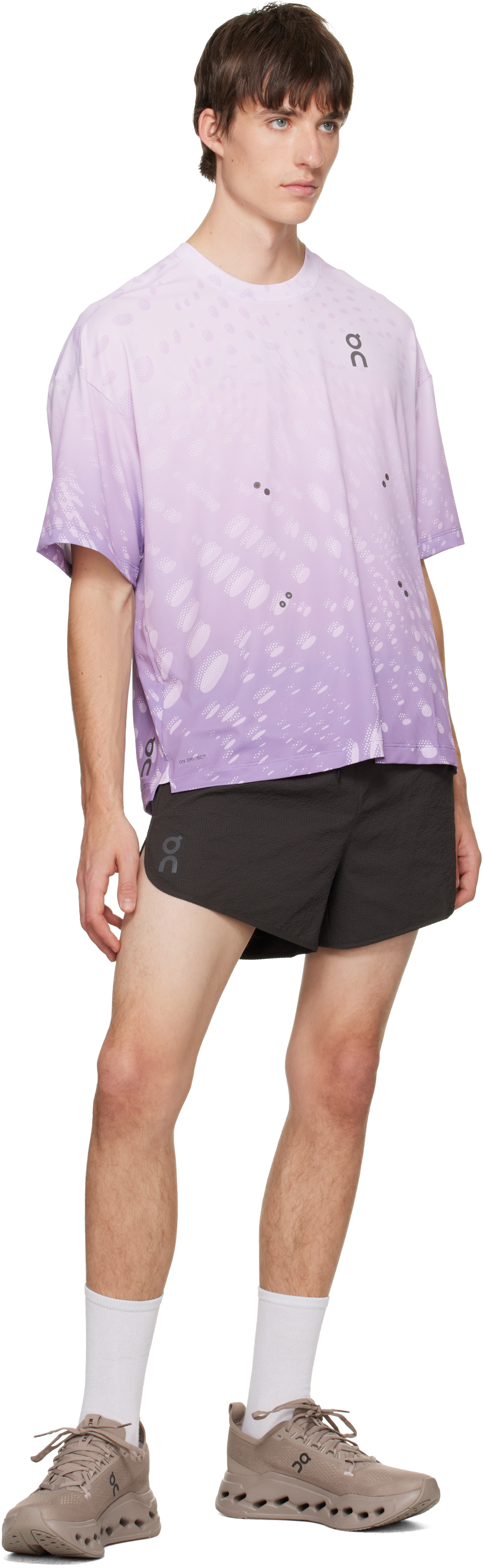 On - Baskets Cloudsurfer Max grises édition Erewhon