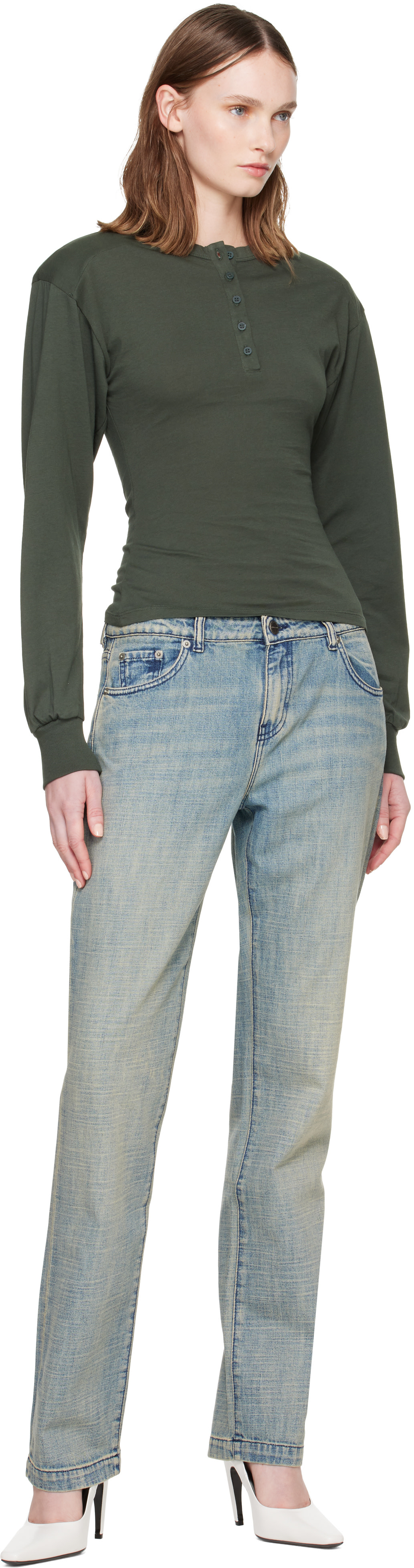 Paloma Wool - Henley Ryno kaki