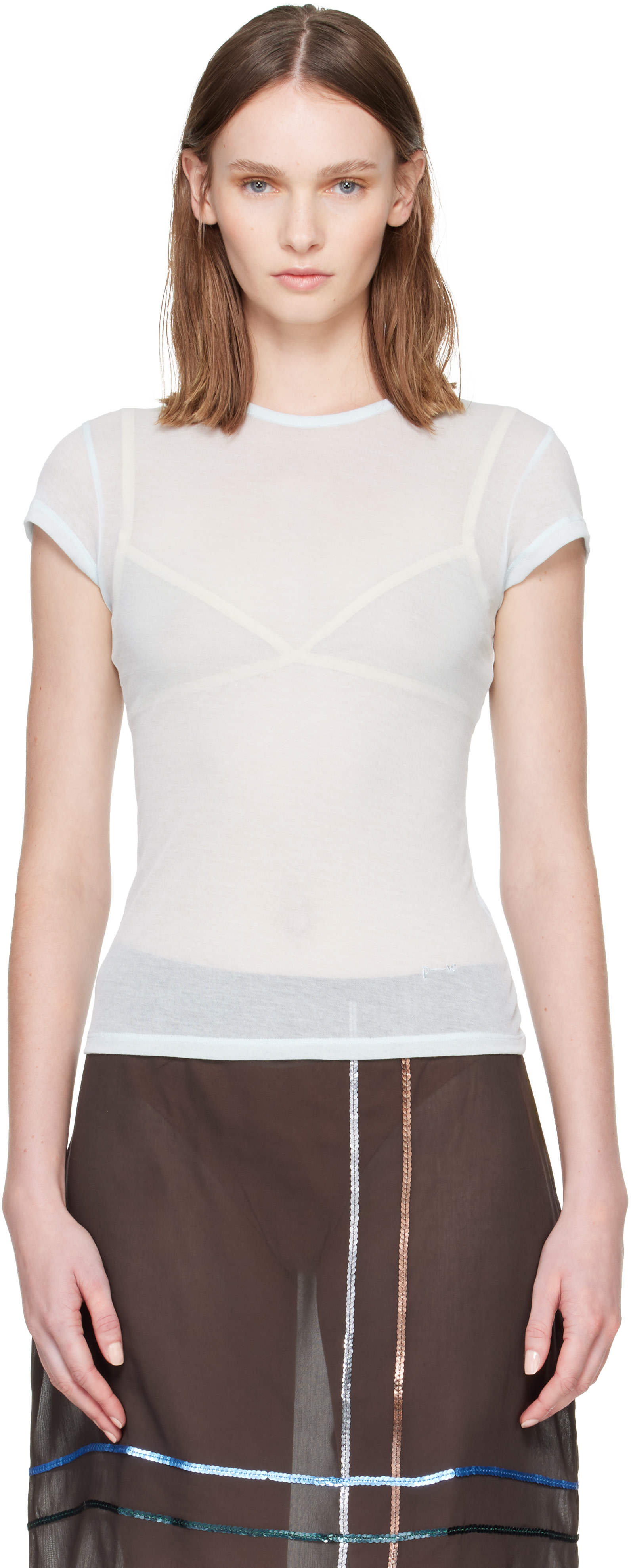 Paloma Wool: Blue Oma T-shirt | SSENSE