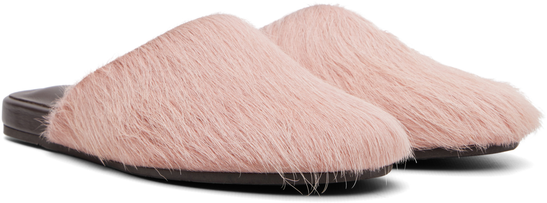 Ancient Greek Sandals: ピンク 'The Slipper' フラットシューズ