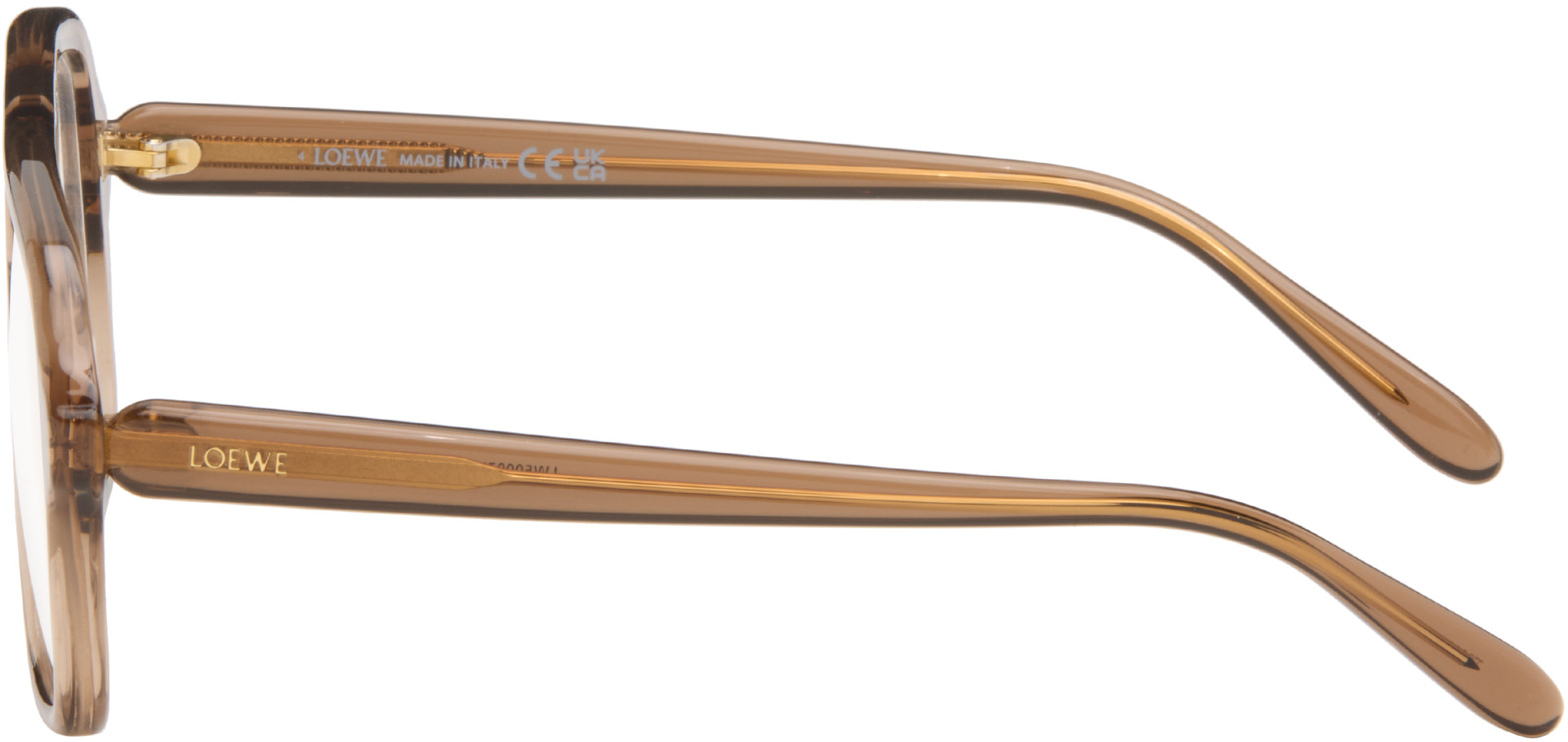 LOEWE - Lunettes brunes à monture fine