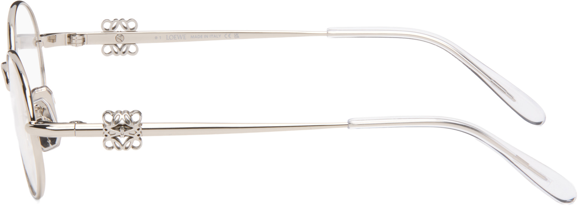 LOEWE - Silver Anagram Optical Glasses