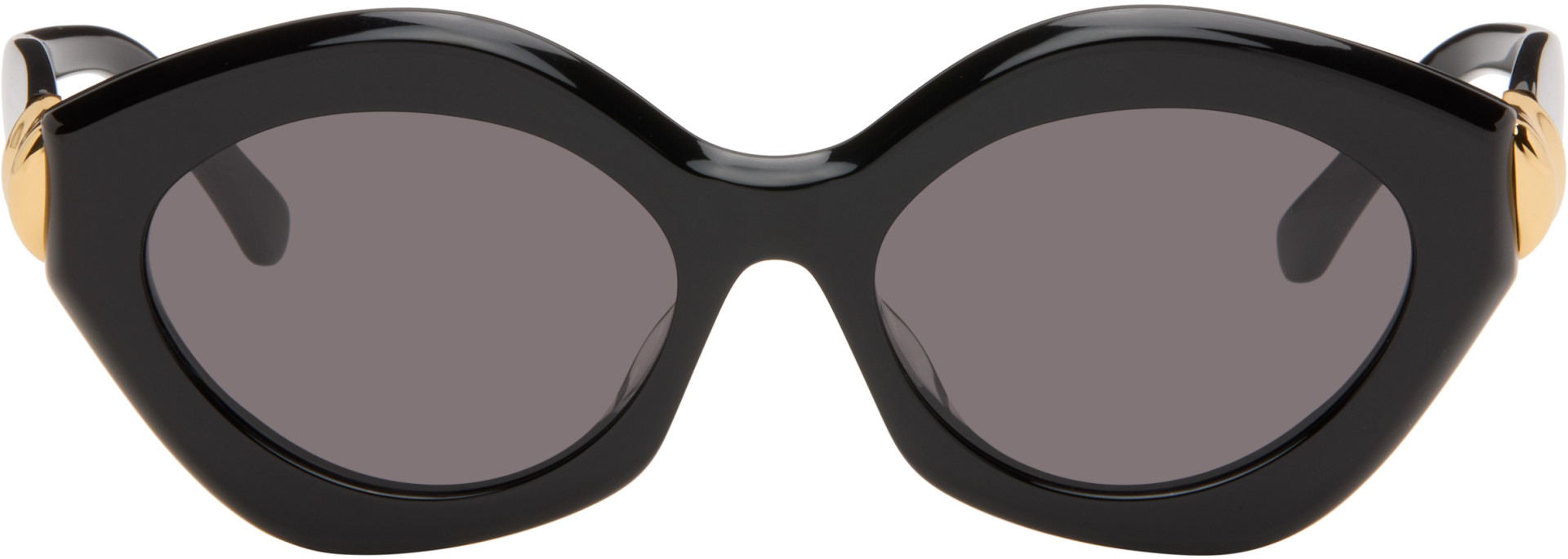 LOEWE - Black Coil Cateye Sunglasses