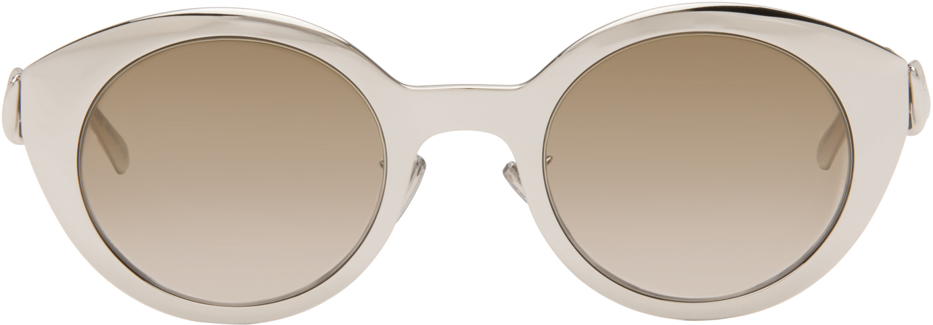 LOEWE - Silver Coil Sunglasses