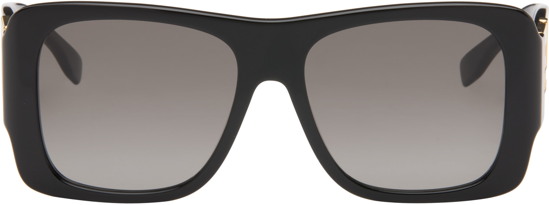 Fendi: Black 'Forever Fendi' Square Sunglasses | SSENSE