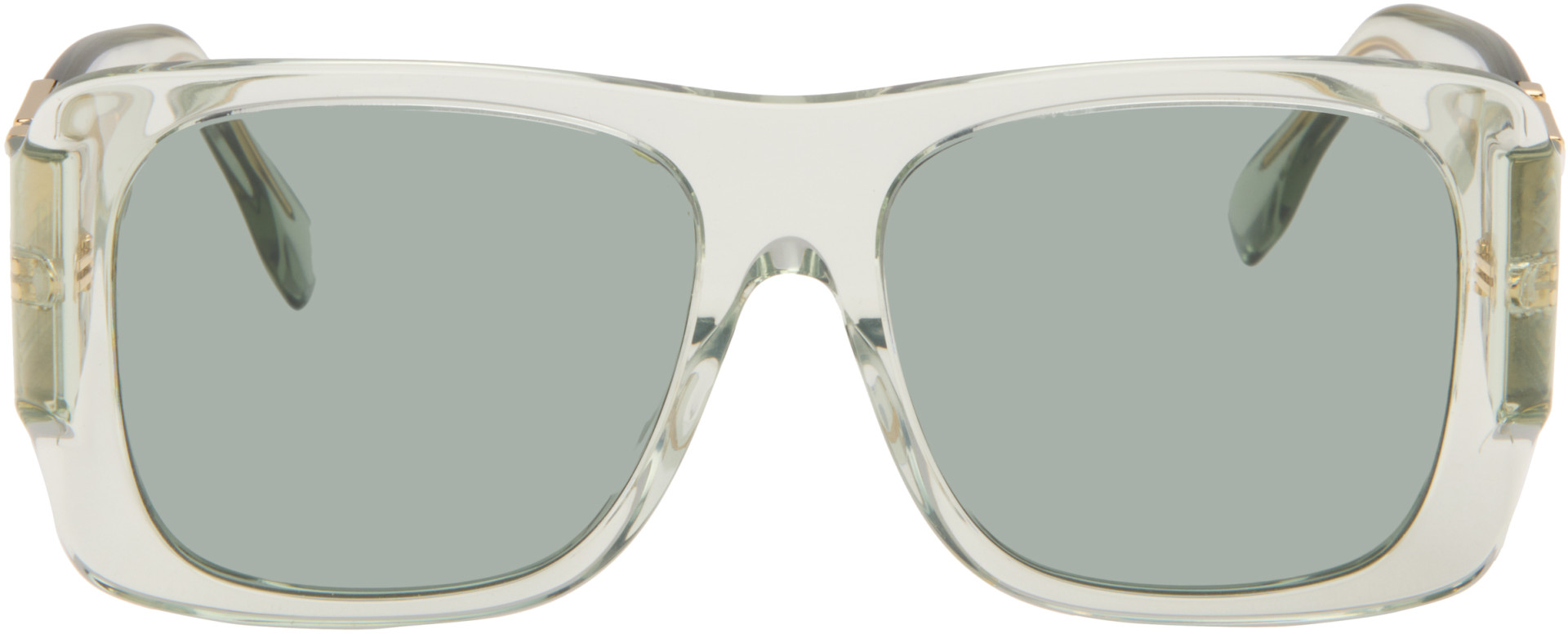 Fendi - Lunettes de soleil Forever vertes à logos