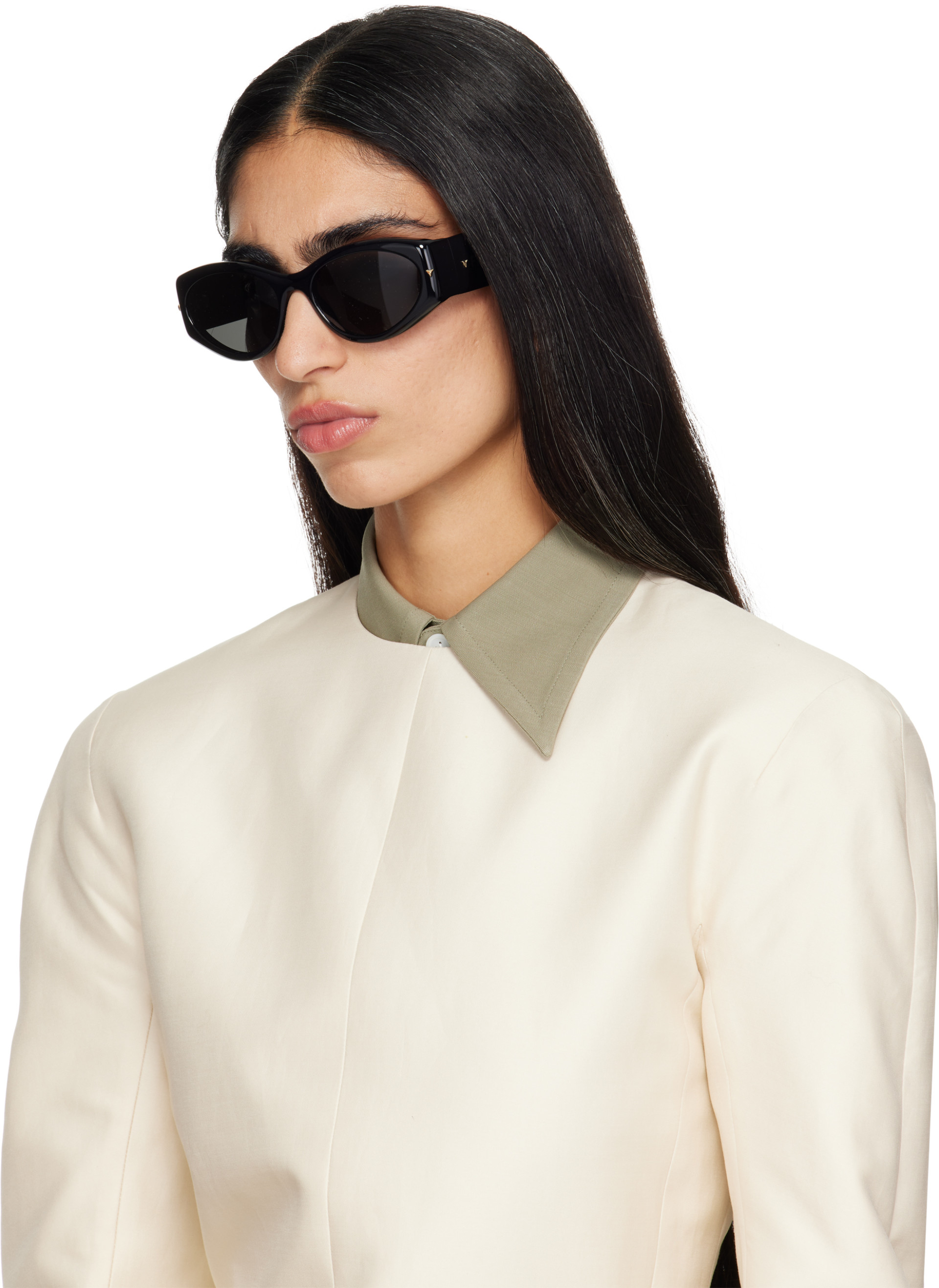 Fendi - Lunettes de soleil Screen noires à logos