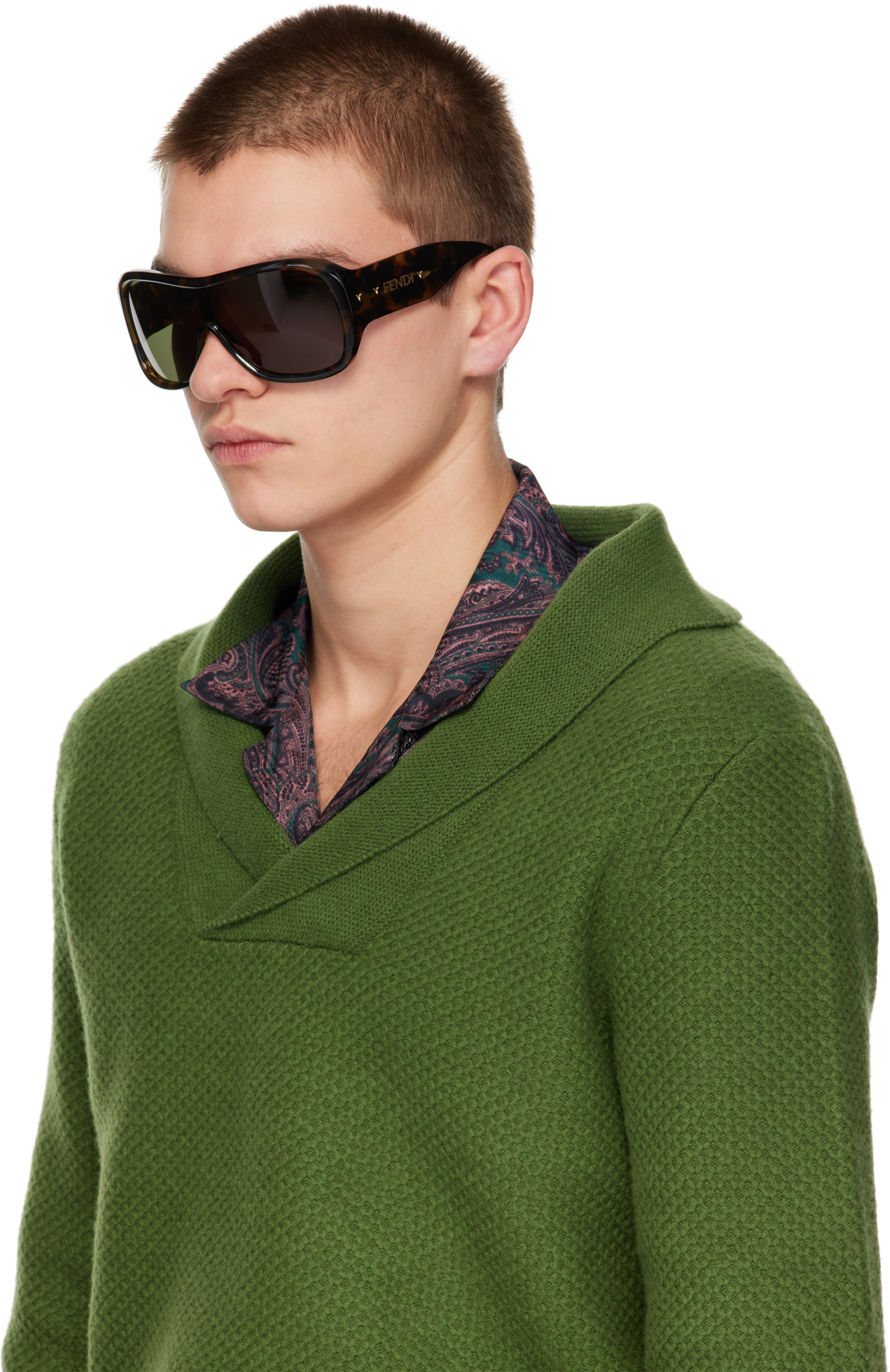 Fendi - Brown Screen Sunglasses