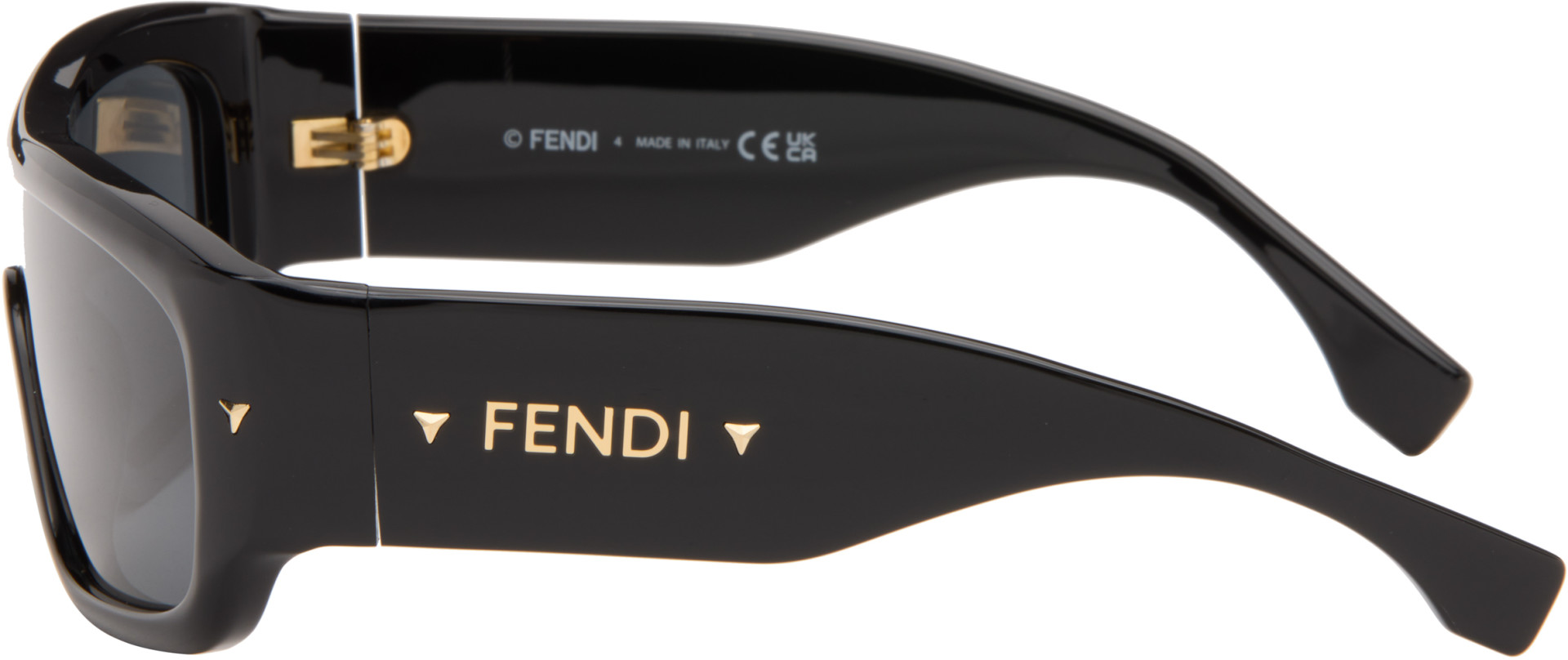 Fendi - Lunettes de soleil Screen noires