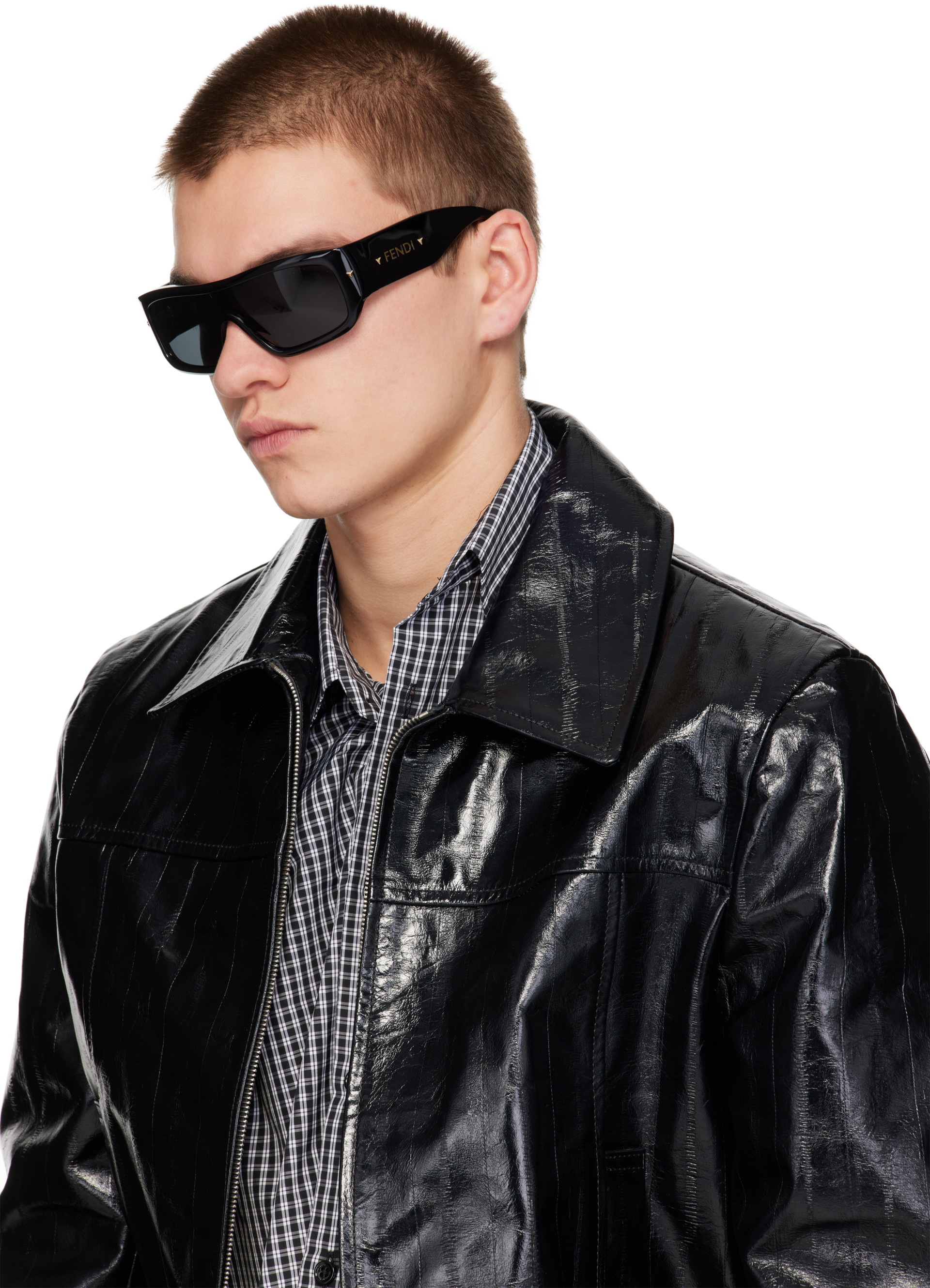 Fendi - Lunettes de soleil Screen noires