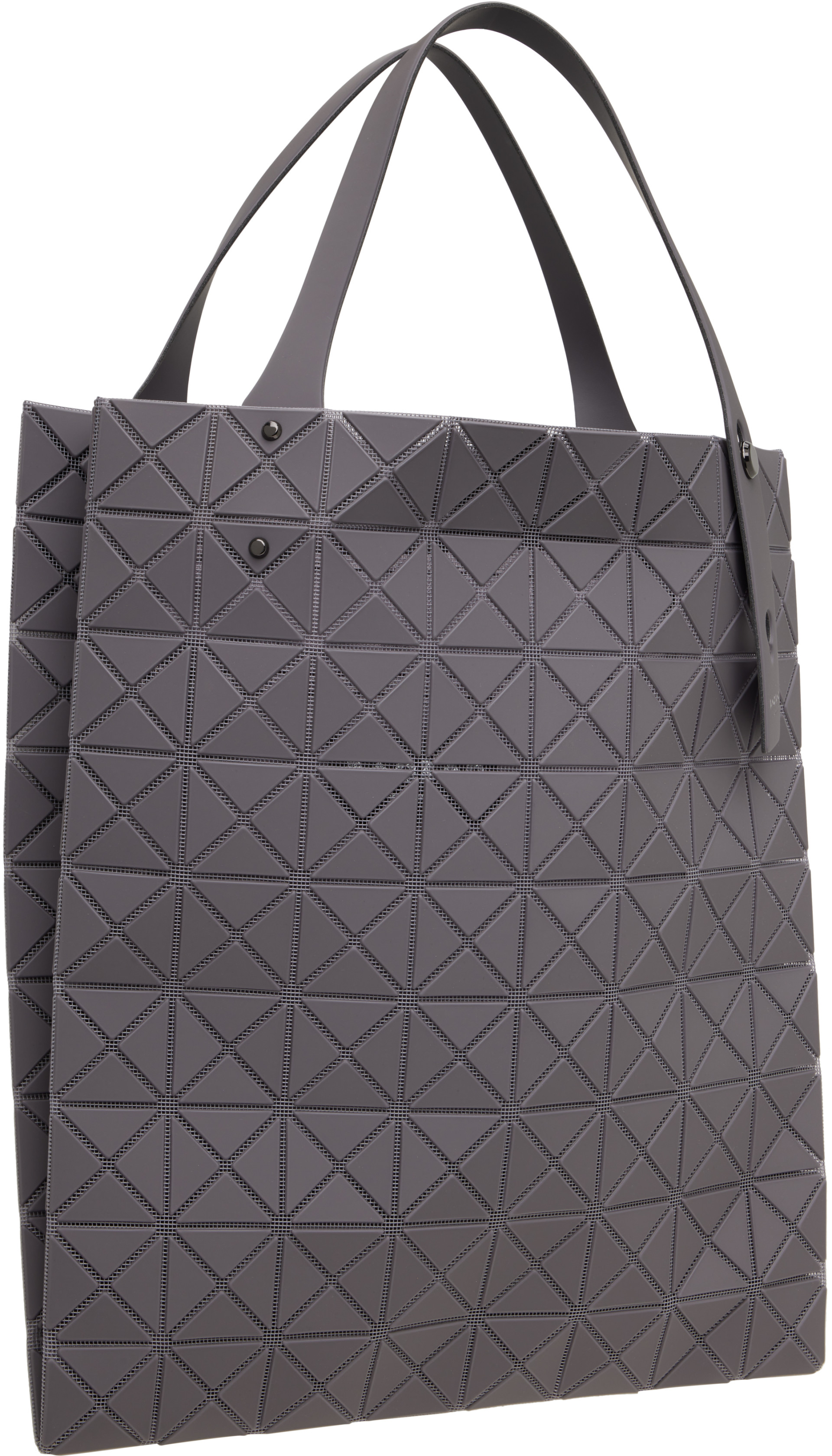 BAO BAO ISSEY MIYAKE: Gray Prism Plus Tote | SSENSE