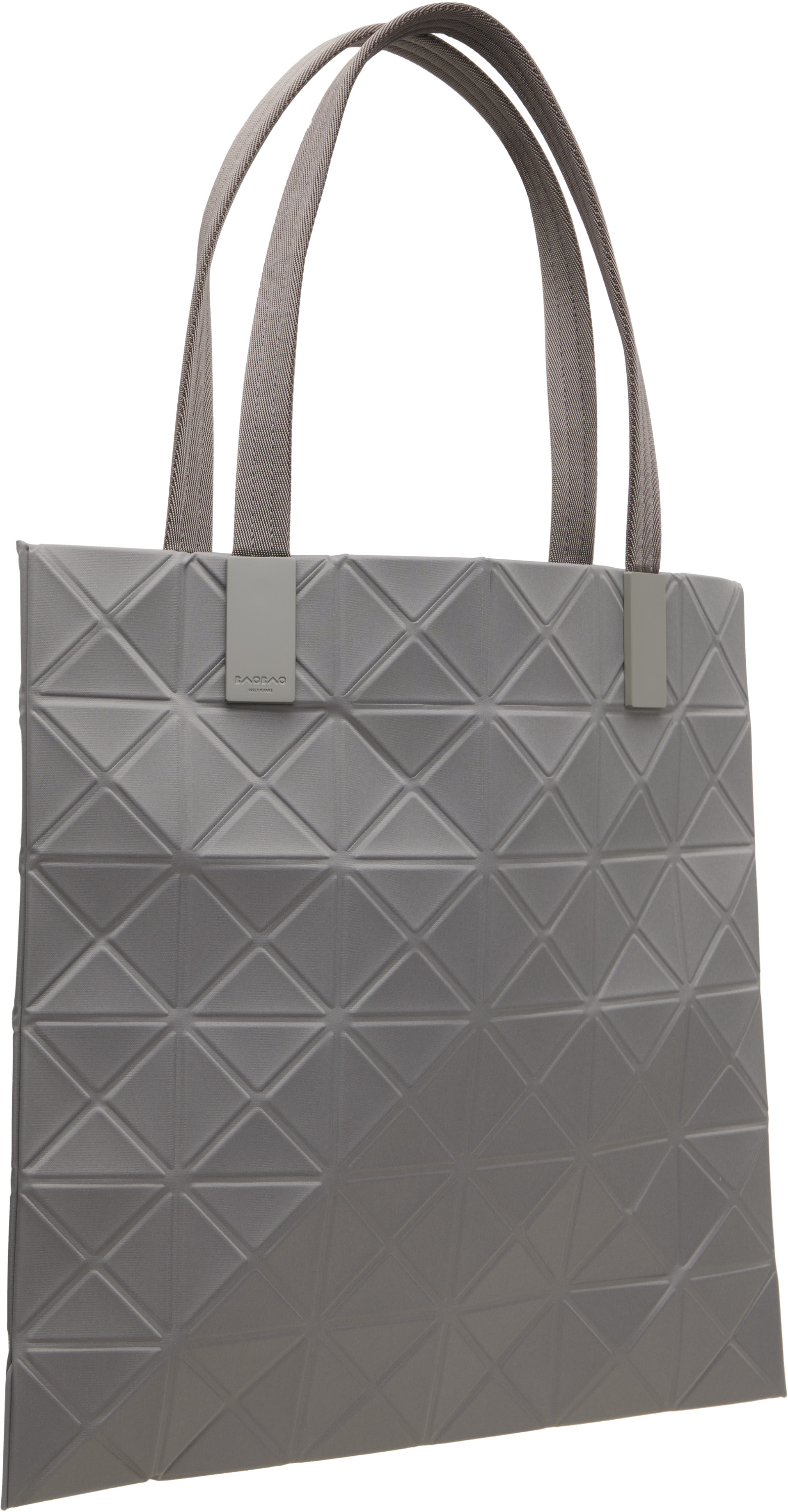 BAO BAO ISSEY MIYAKE ケース グレー BAO BAO ISSEY MIYAKE: Gray Track Tote | SSENSE