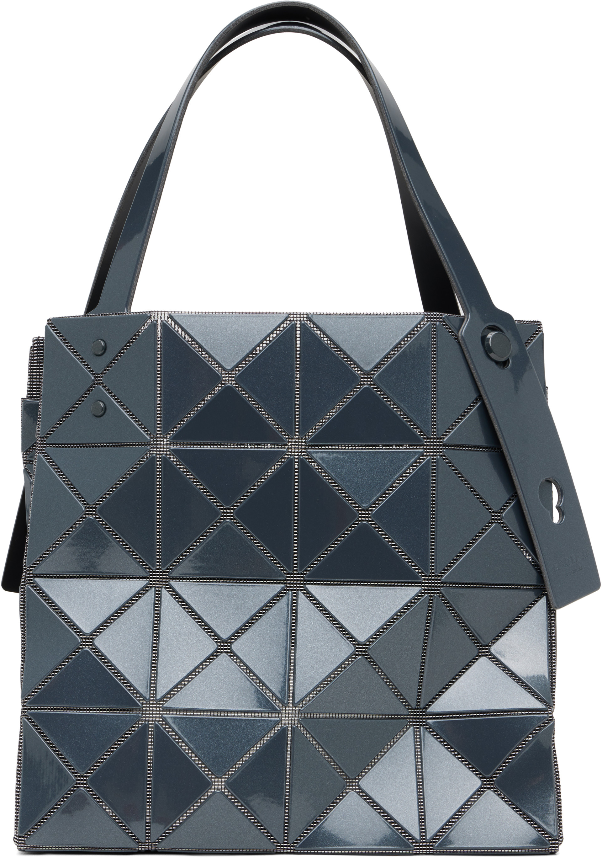 BAO BAO ISSEY MIYAKE: Gray Carat Bag | SSENSE