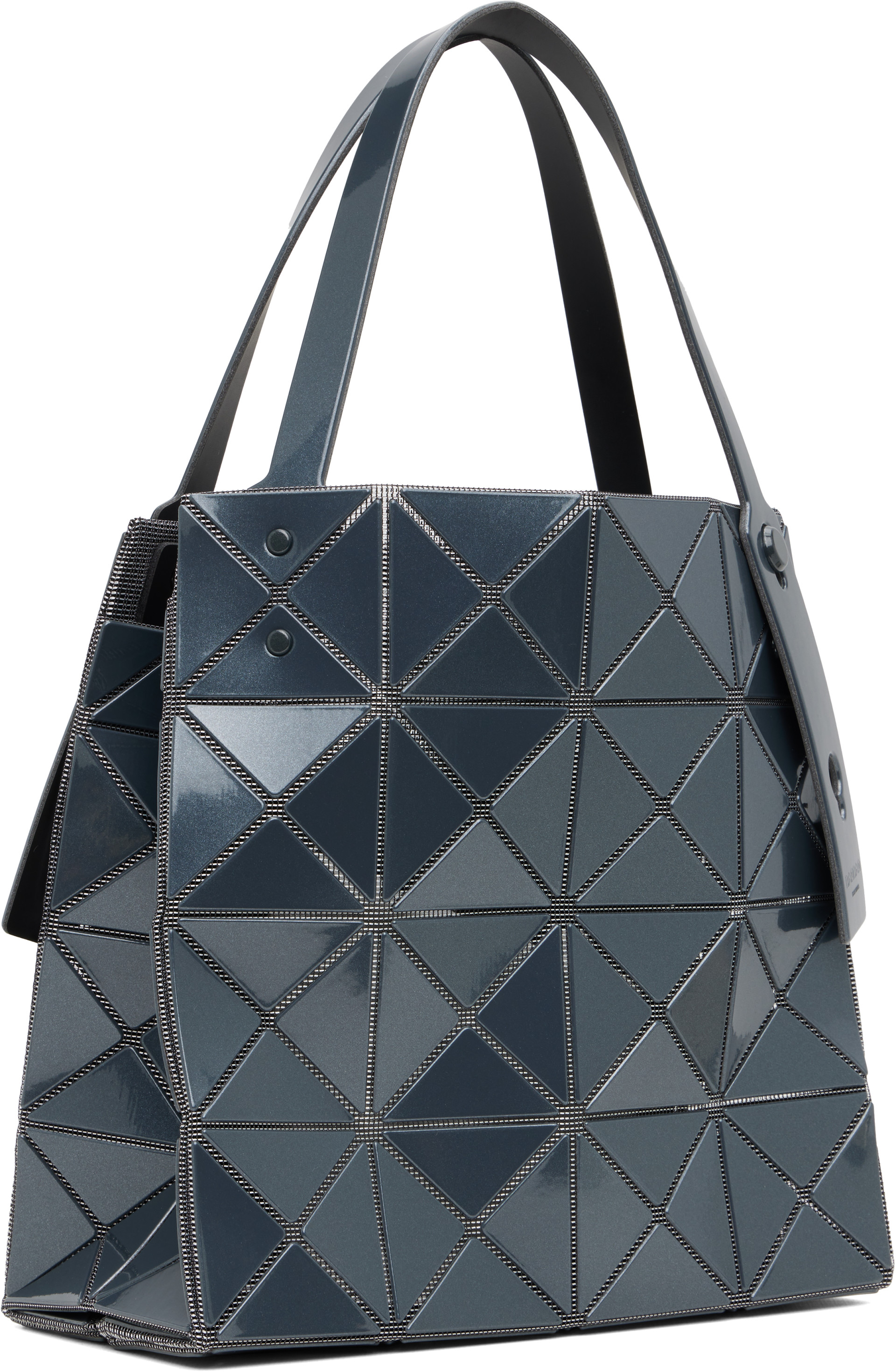 BAO BAO ISSEY MIYAKE: Gray Carat Bag | SSENSE
