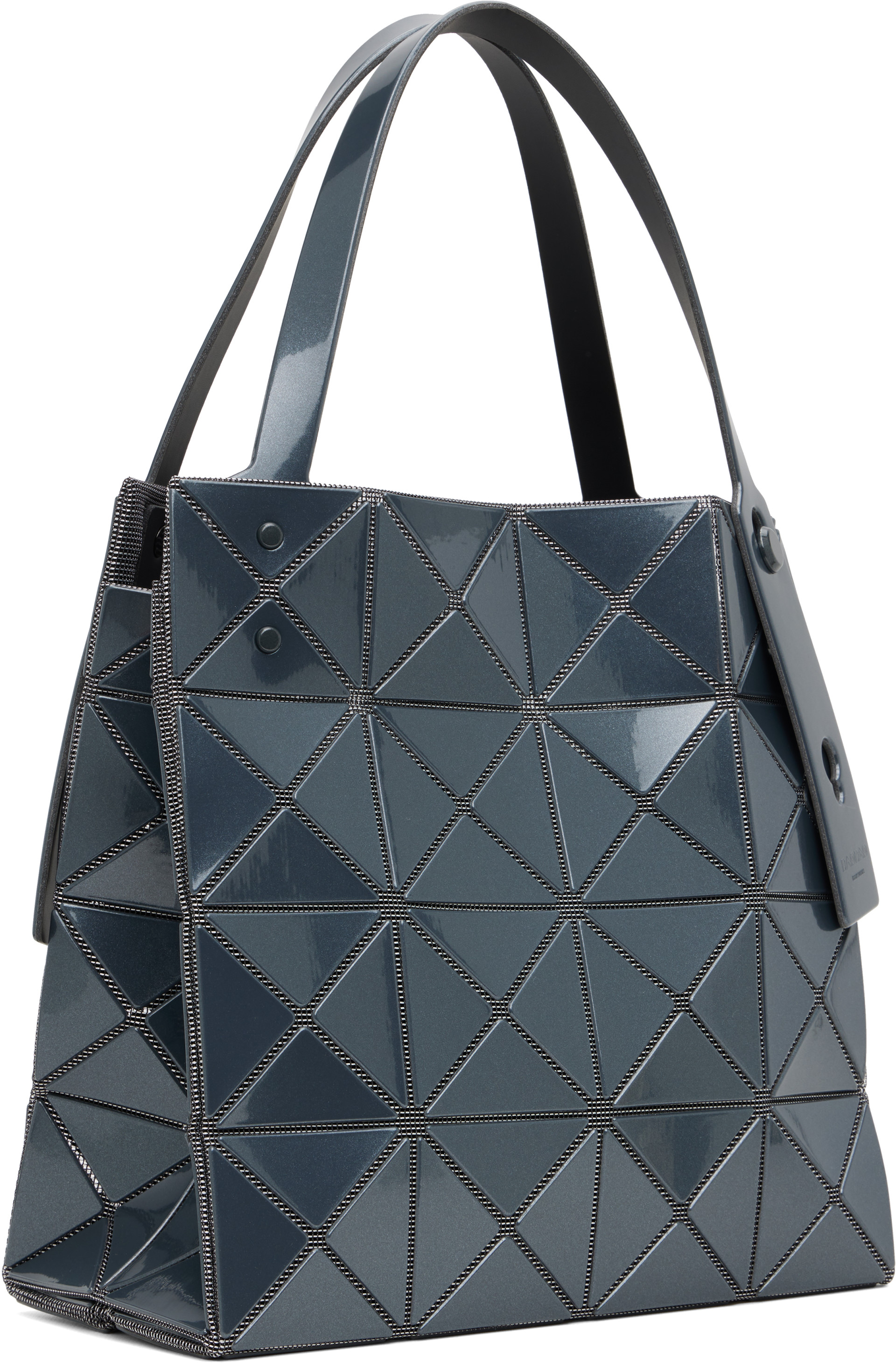 BAO BAO ISSEY MIYAKE: Gray Carat Bag | SSENSE