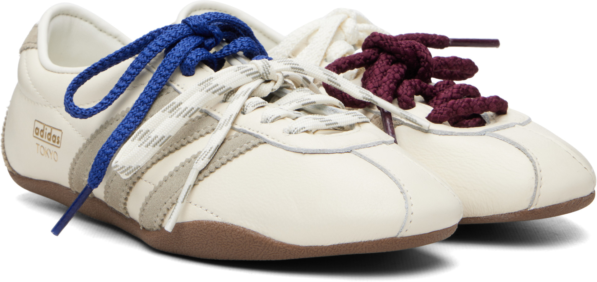 /TOKYO/off White レザー adidas Originals: Off-White Tokyo Sneakers | SSENSE
