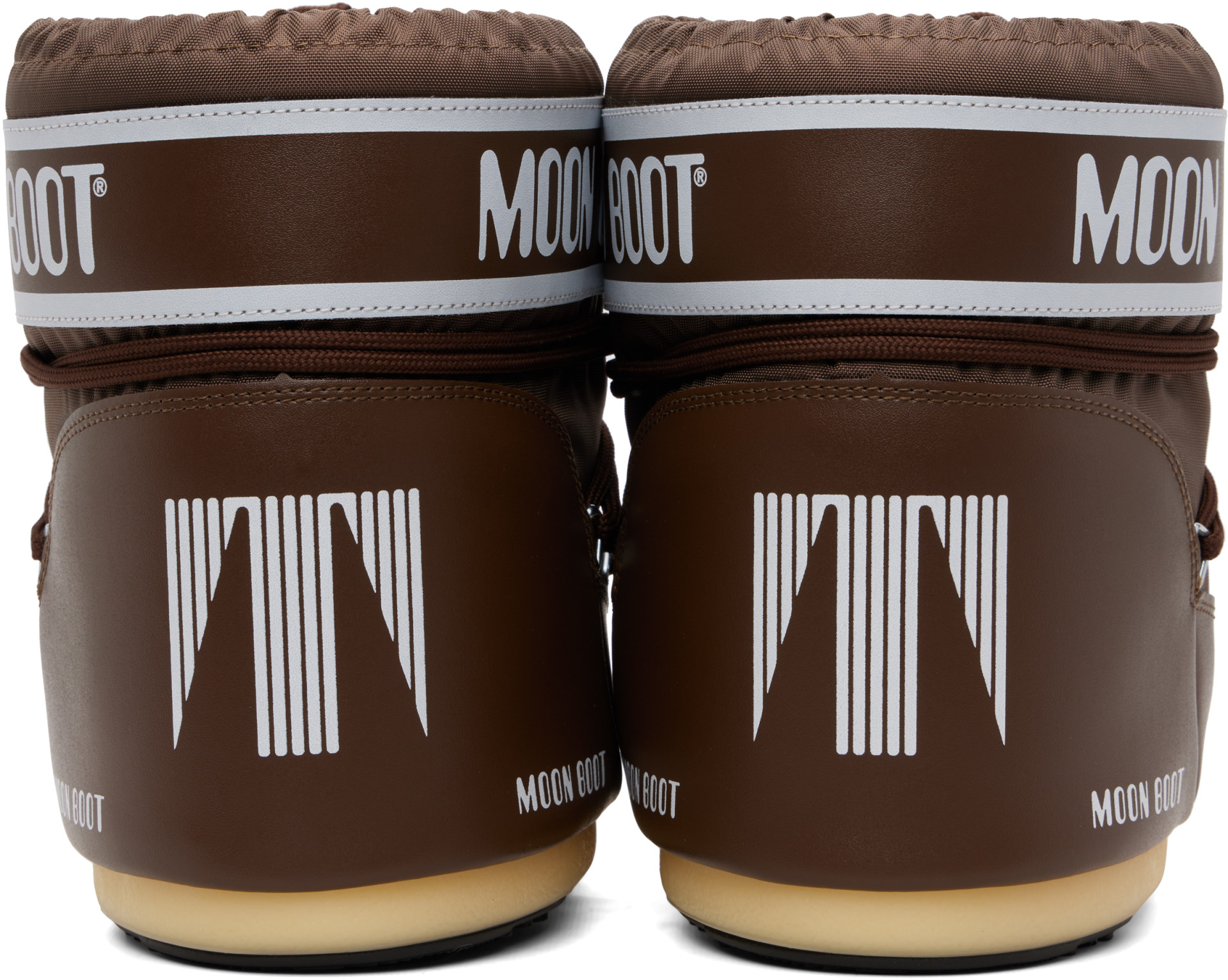 Moon Boot - Bottes Icon brunes en nylon