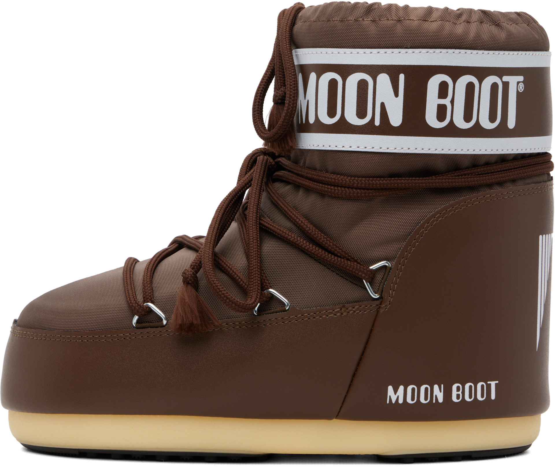 Moon Boot - Bottes Icon brunes en nylon