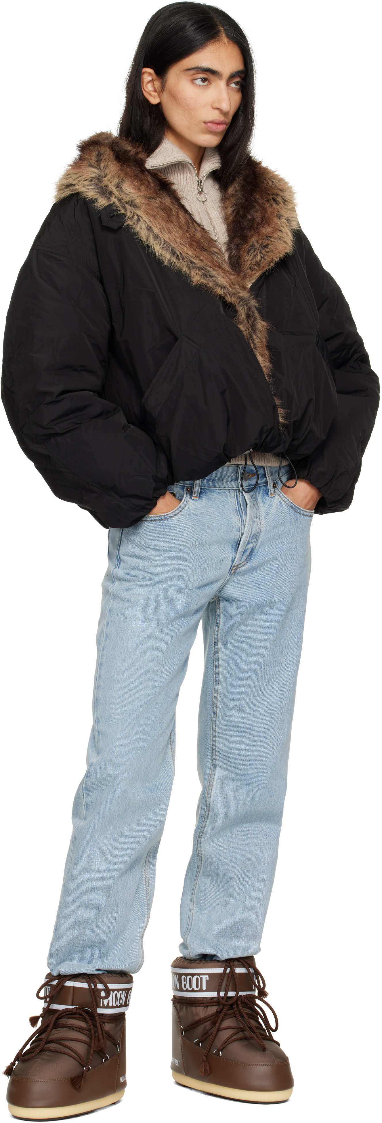 Moon Boot - Brown Icon Low Nylon Boots