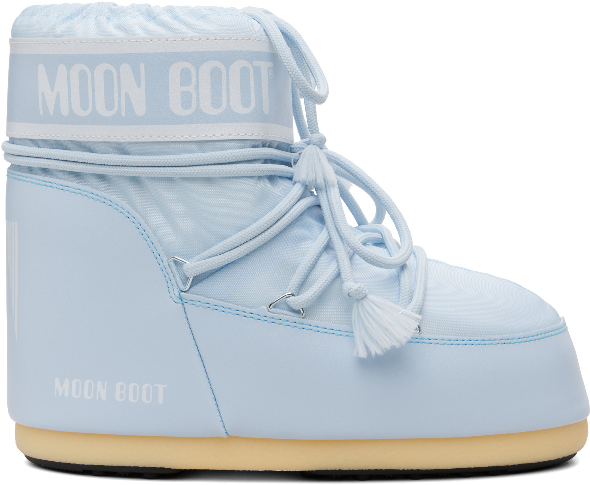 Moon Boot - Bottines Icon bleues en nylon