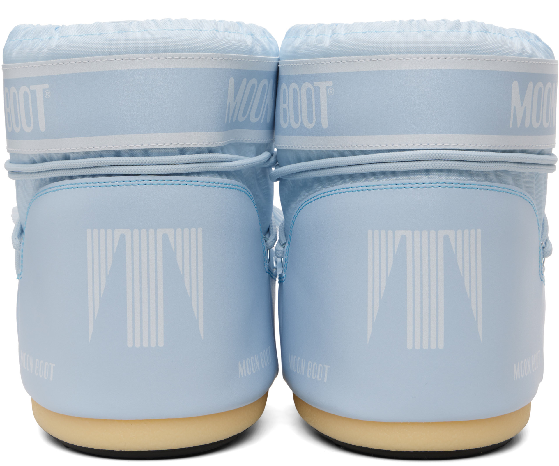 Moon Boot - Bottines Icon bleues en nylon