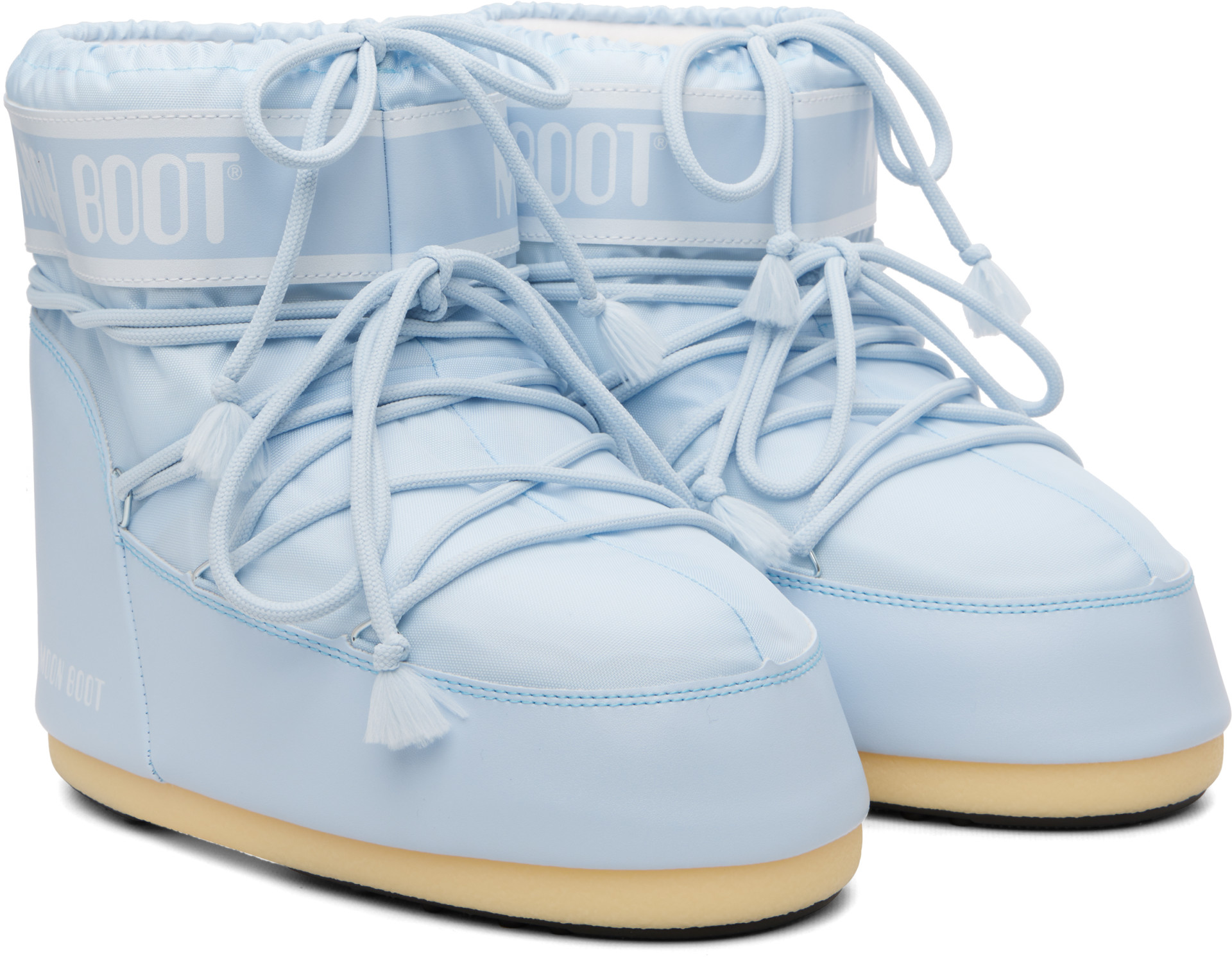 Moon Boot - Bottines Icon bleues en nylon
