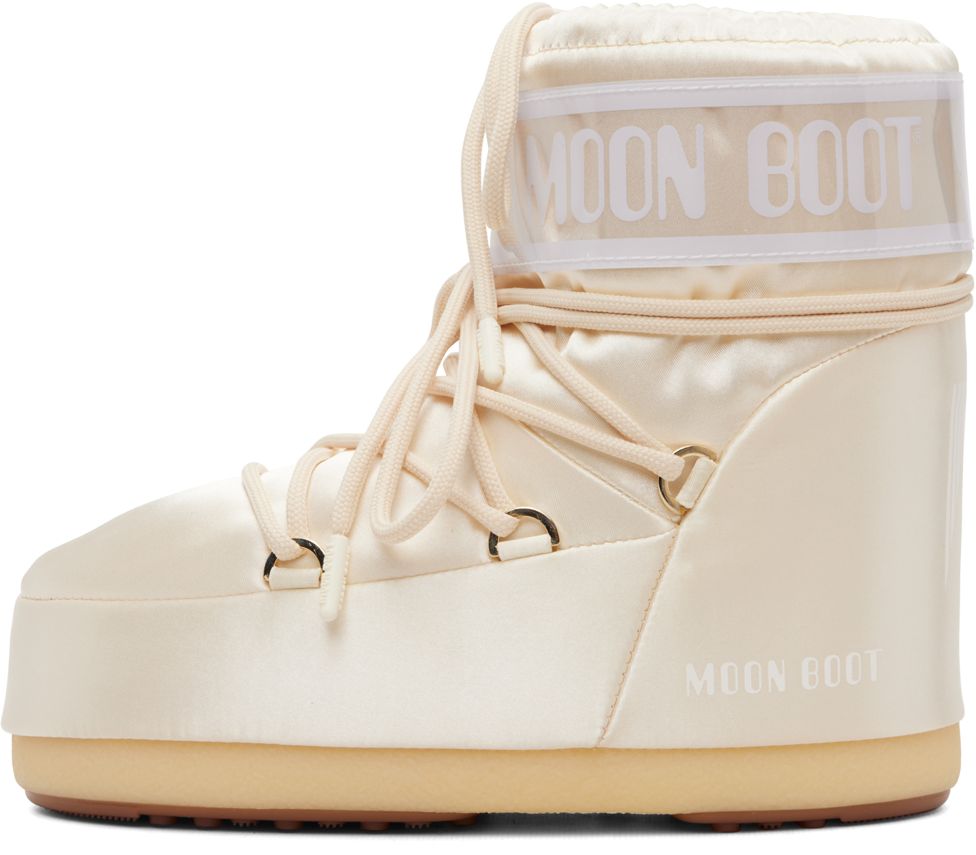 Moon Boot - Off-White Icon Low Pearly Boots