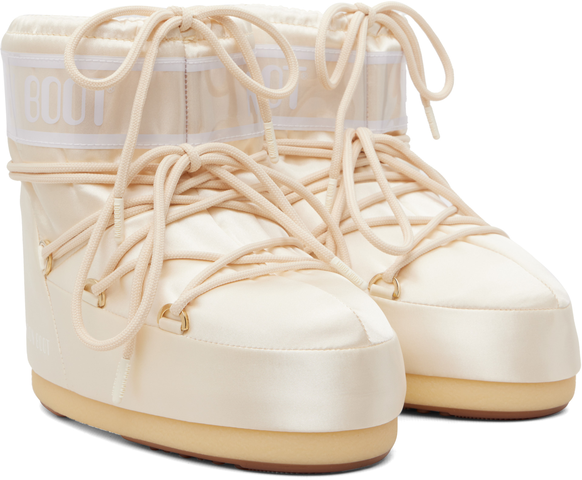 Moon Boot - Off-White Icon Low Pearly Boots