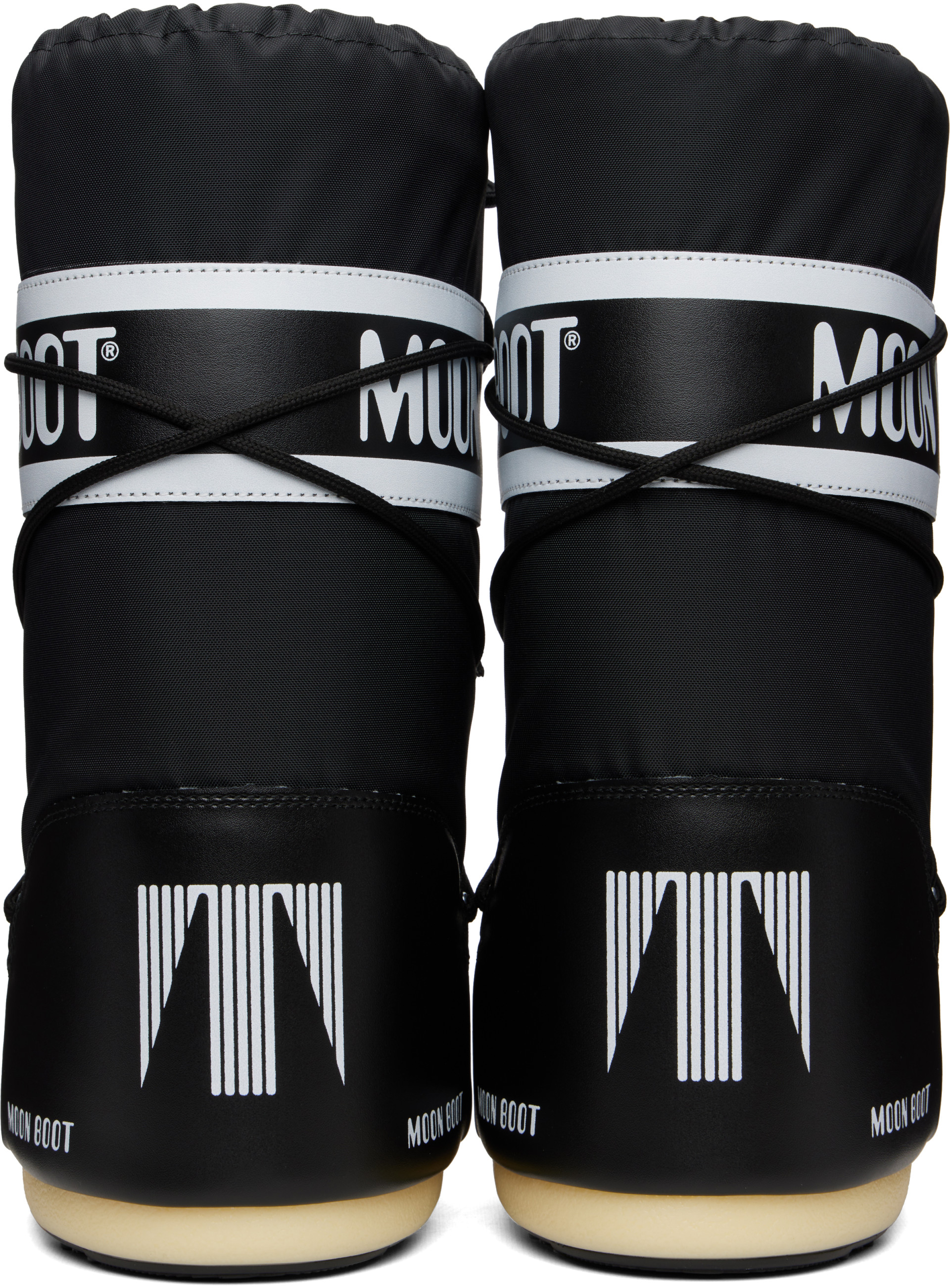 Moon Boot - Bottes Icon noires en nylon