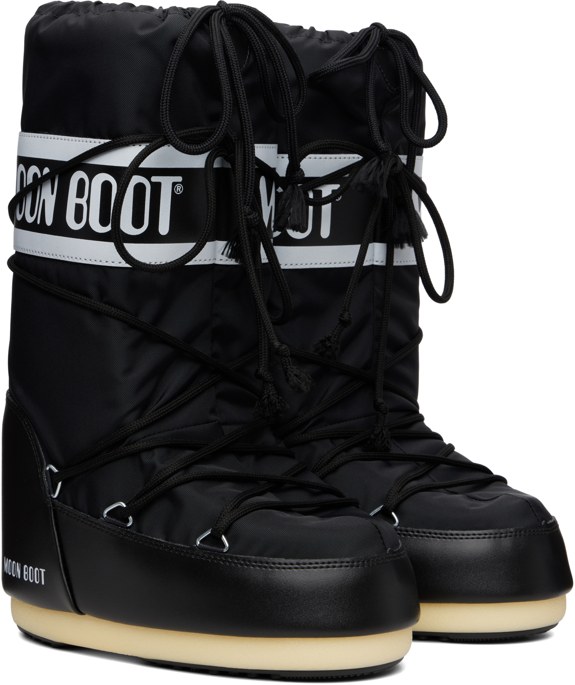 Moon Boot - Black Icon Nylon Boots