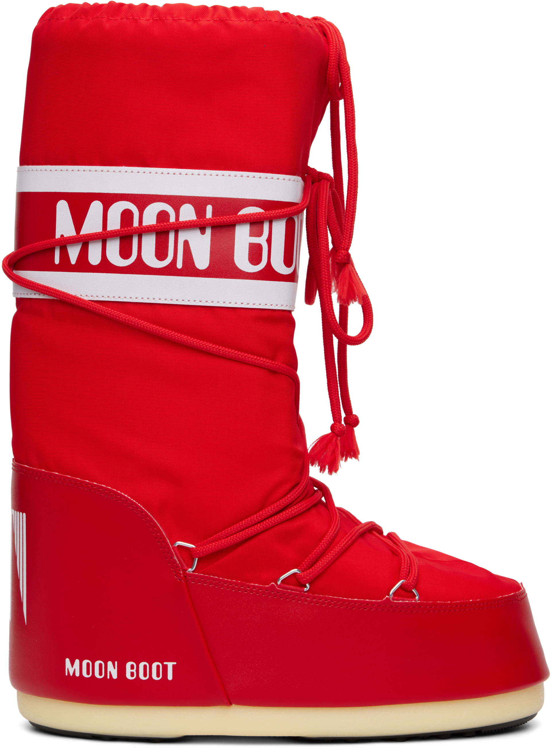 Moon Boot - Bottes Icon rouges en nylon