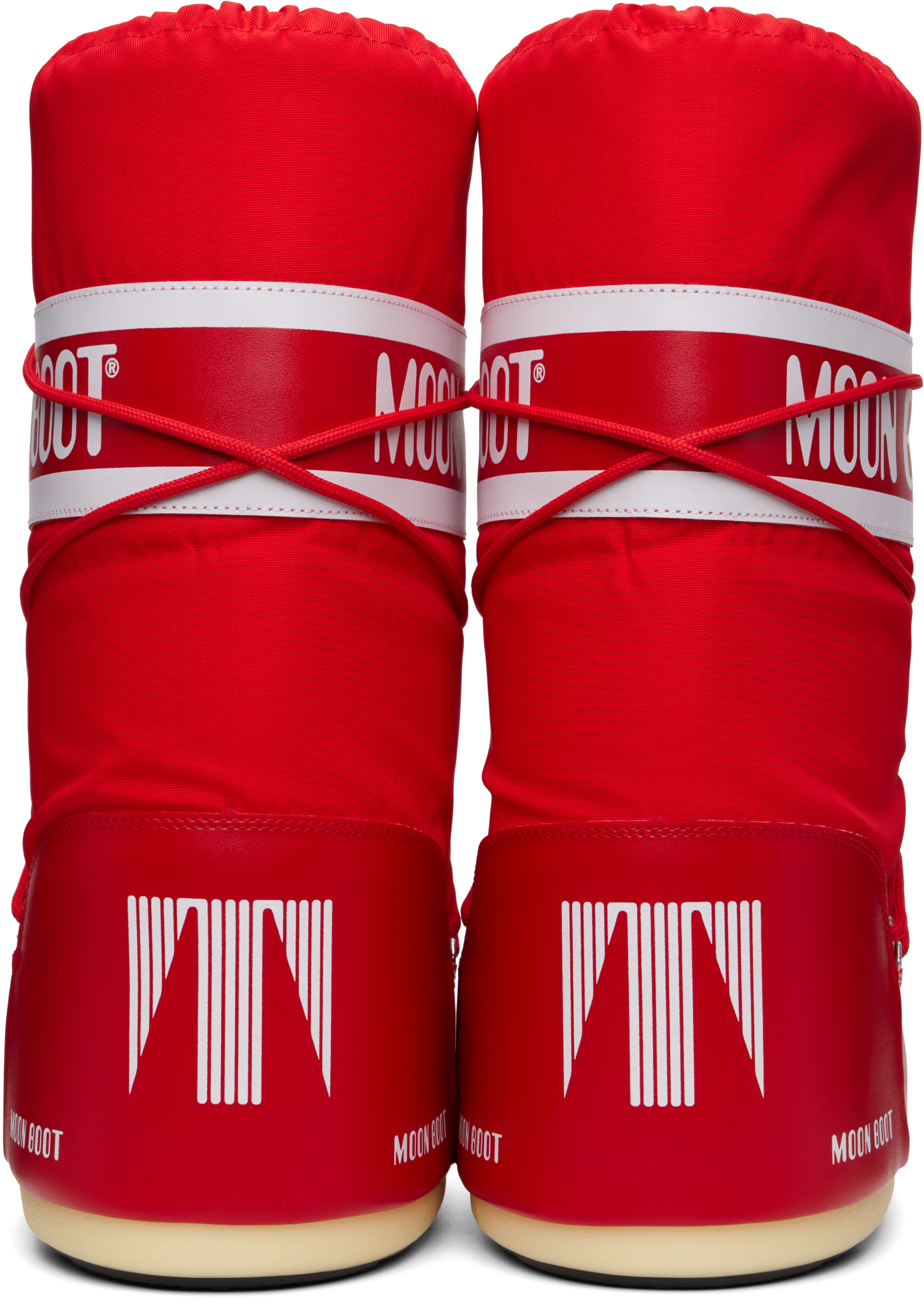 Moon Boot - Bottes Icon rouges en nylon